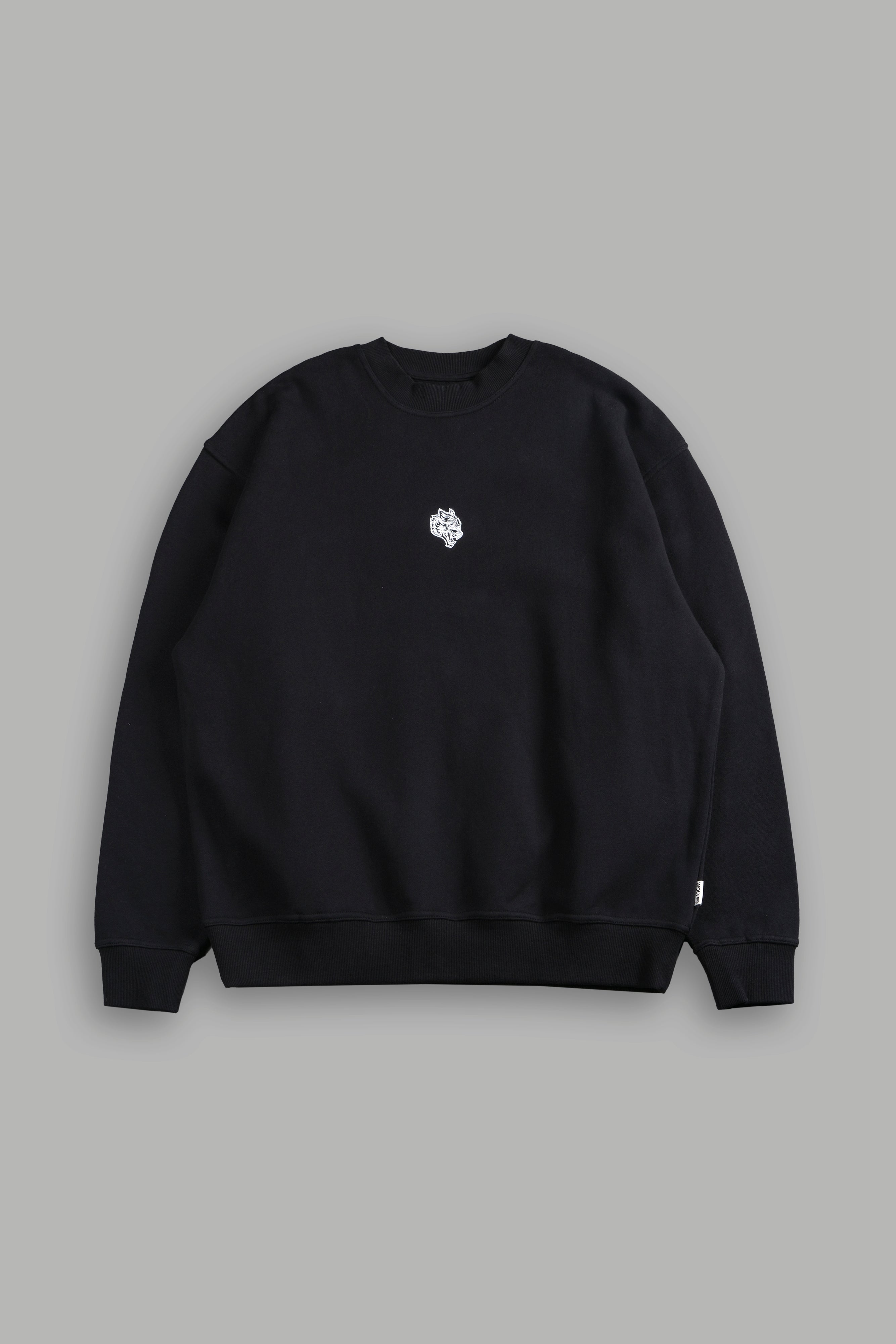Wolf Head London Crewneck in Black – DarcSport