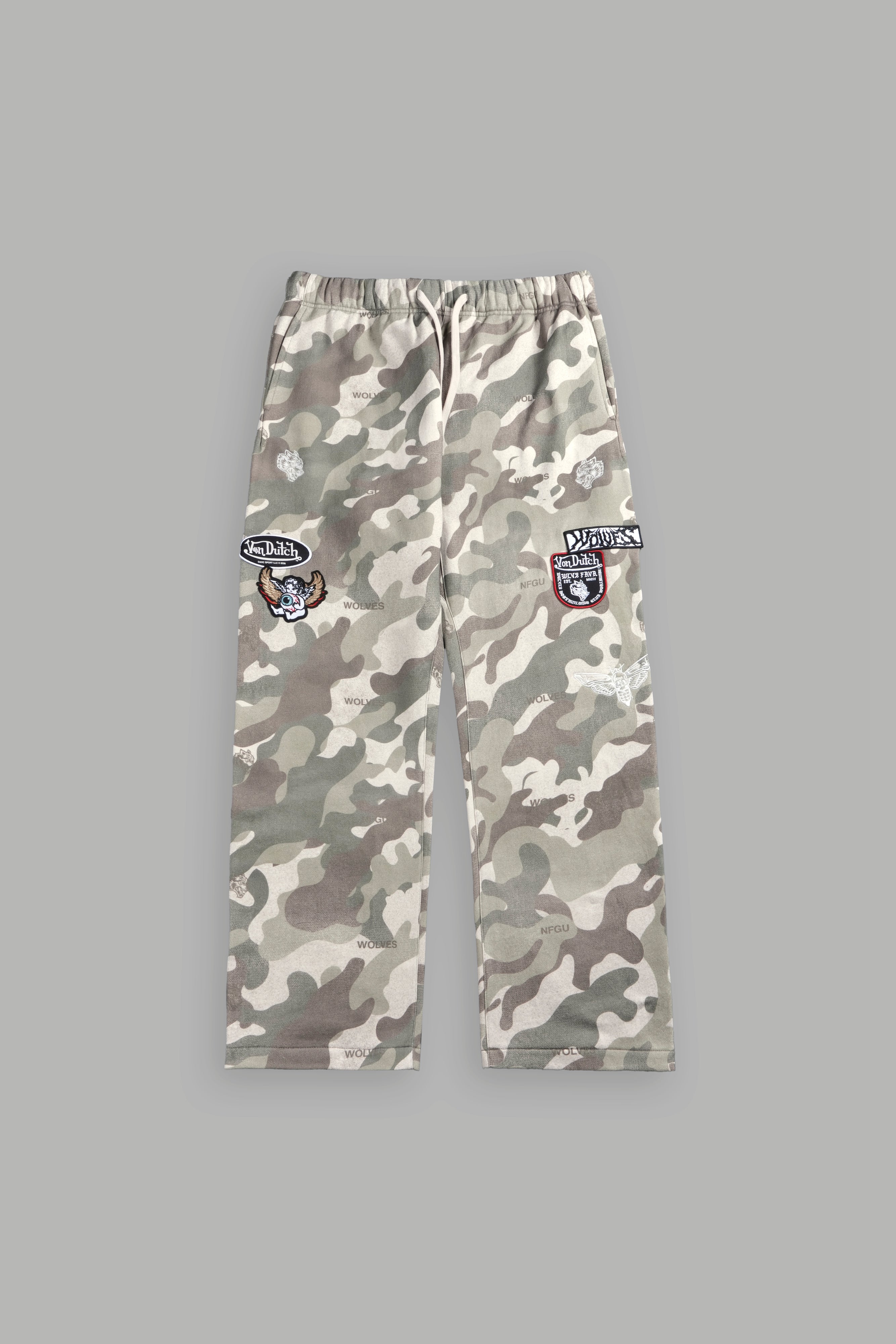 Darc Kulture Bigelow Cargo Sweat Pants in DSVD Green Camo – DarcSport