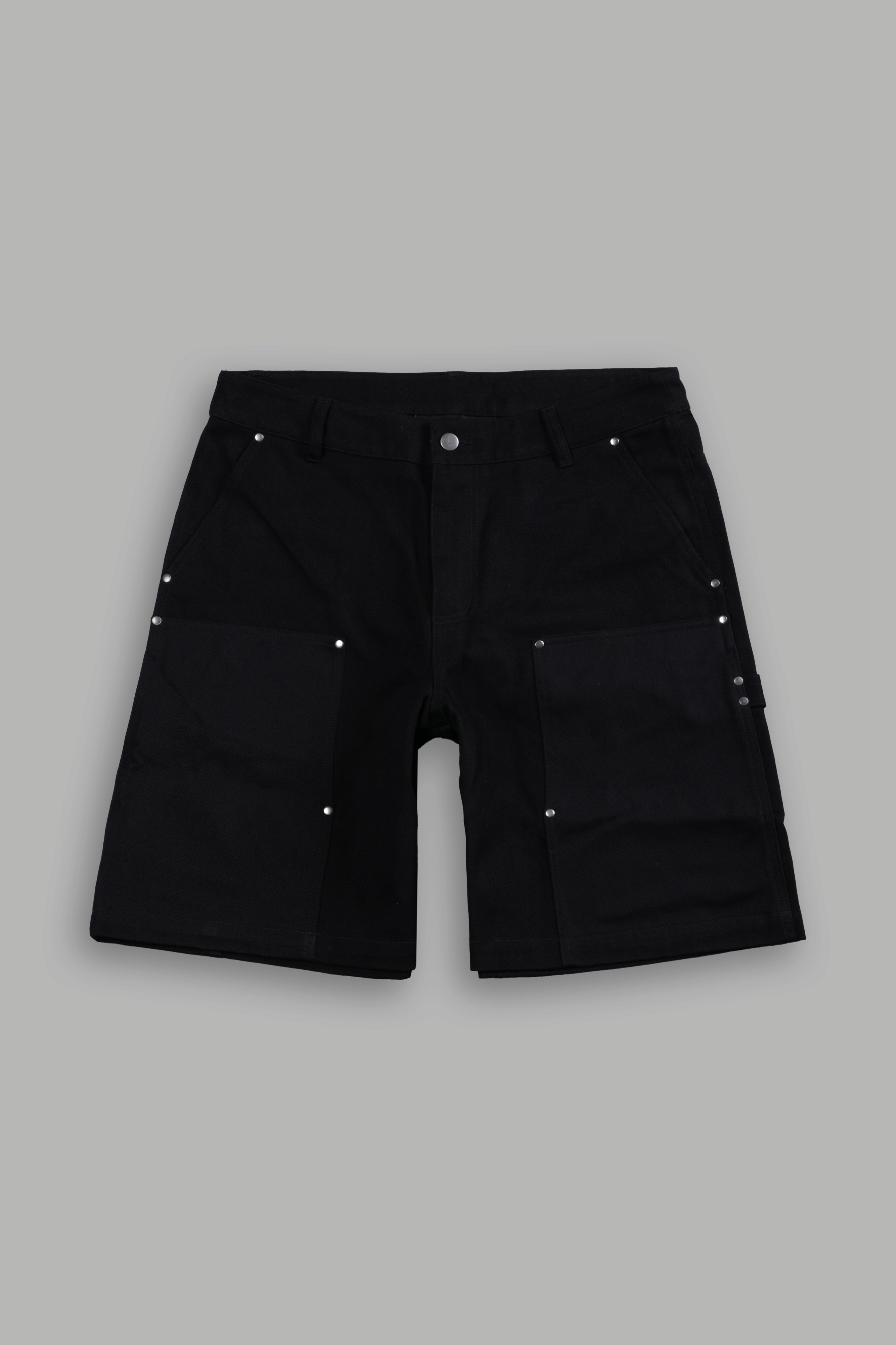 Wolf Chopper Oversized Carter Utility Shorts in Black – DarcSport