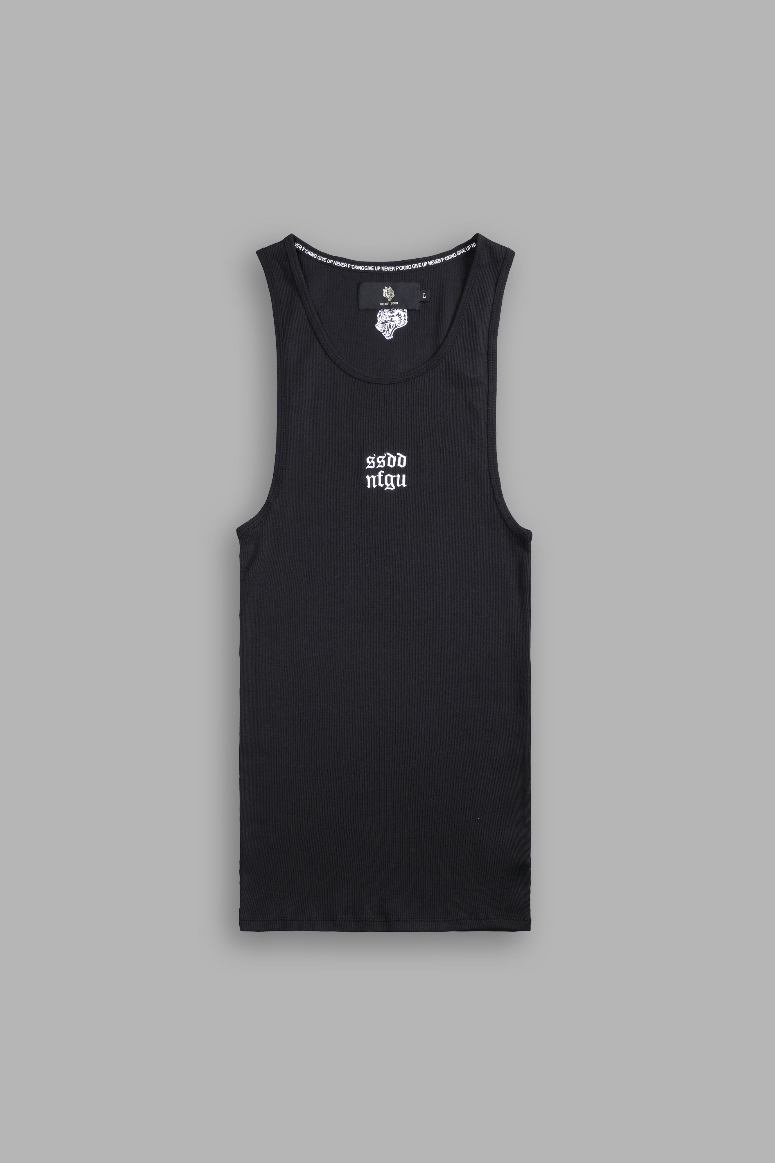 トップス DENHAM x WDS Rib Tank top BLACK DENHAM x WDS Rib Tank top – WIND AND SEA