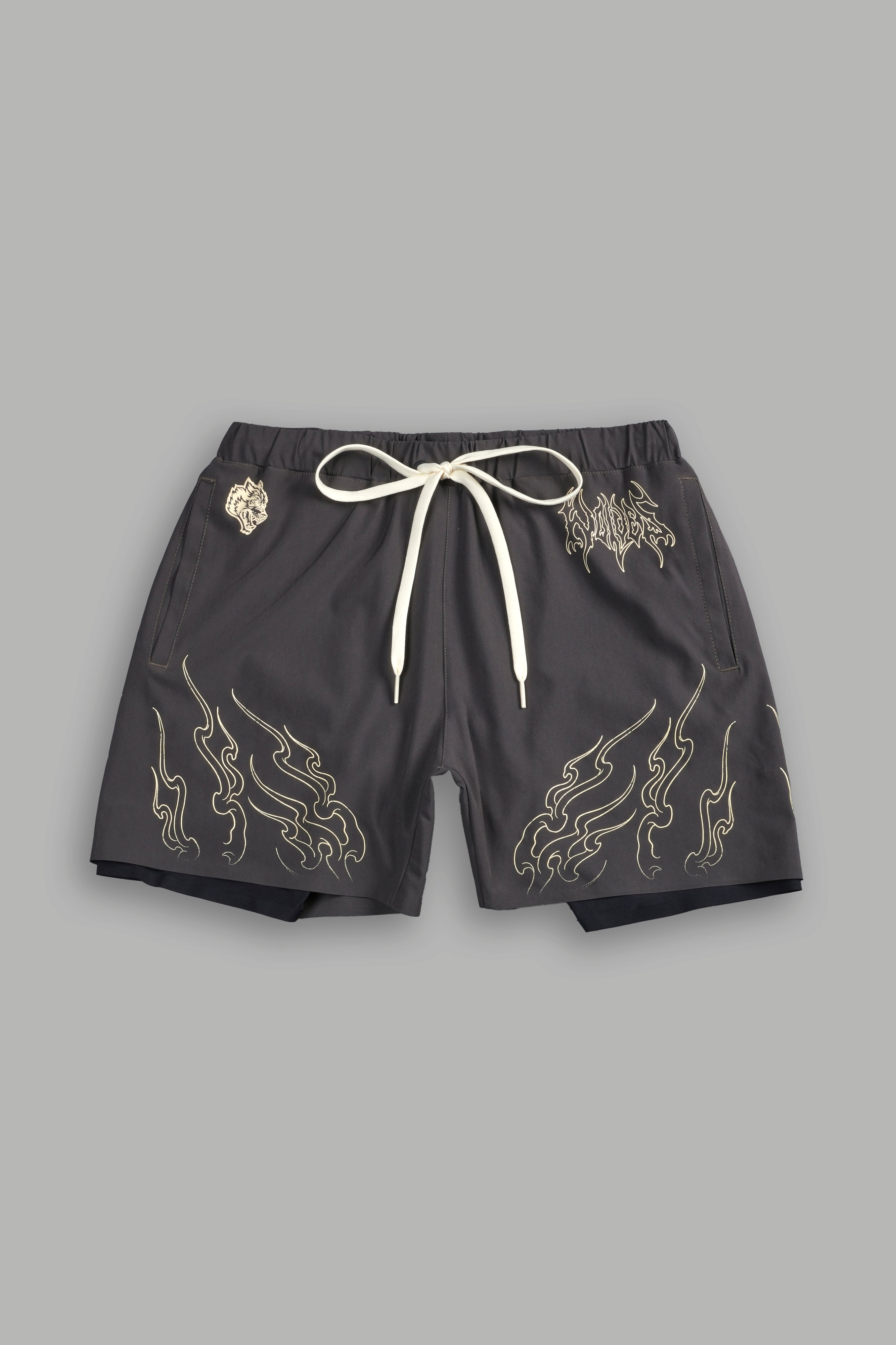 Wolves Represent Compression Shorts in Black – DarcSport
