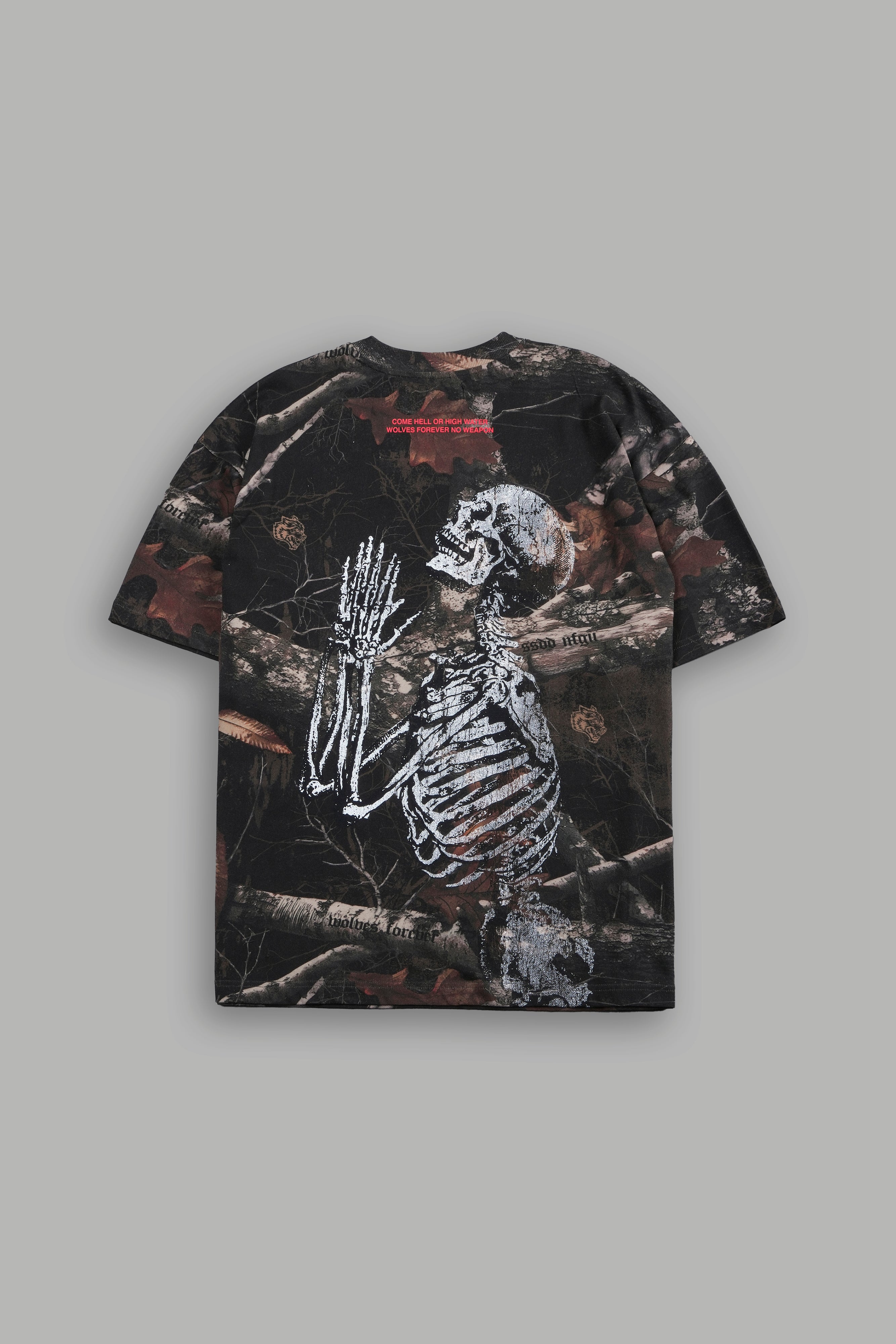 ◆DNSR◆ Sulpa Dying Thorns T-Shirt Navy Navy Snipes, Skull crossed wrenches, chain, anchor