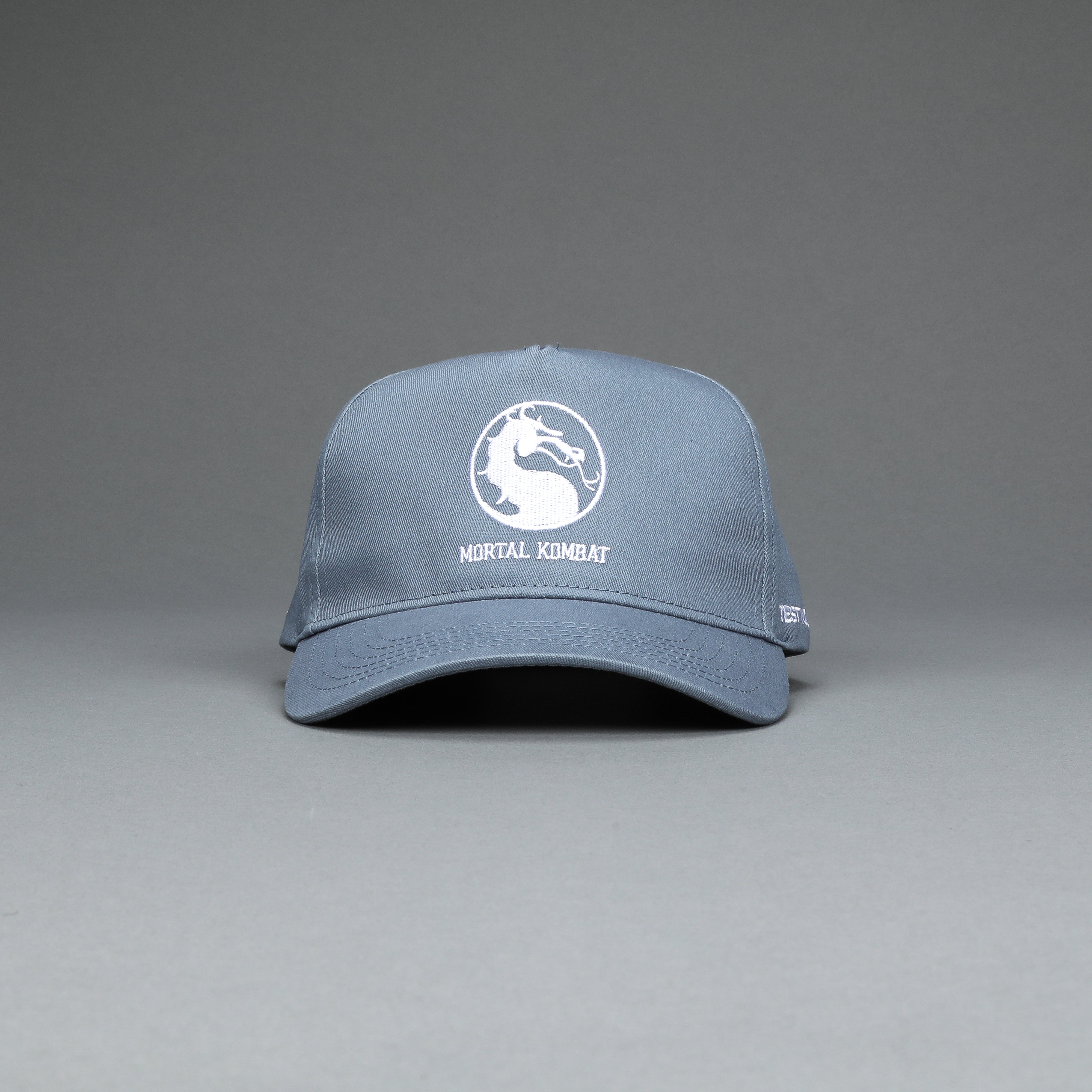 Test Your Might 5 Panel Hat in Kitana Blue