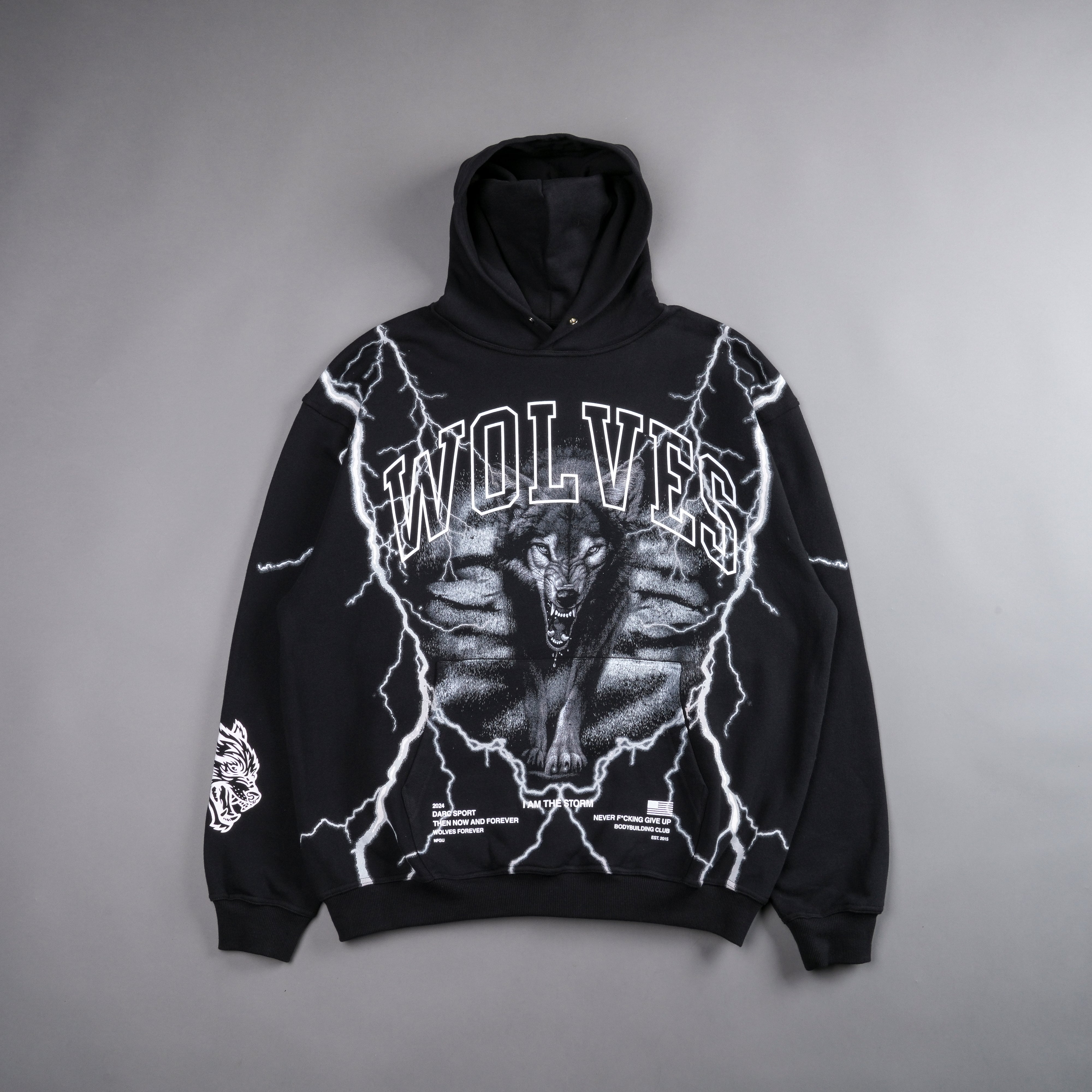 Darc Sport WE'RE NOT THE SAME VINTAGE PIERCE HOODIE BLACK M ダルクスポーツ ウィアノット セイム ピアス フーディー パーカー ブラック Victory Or Valhalla 
