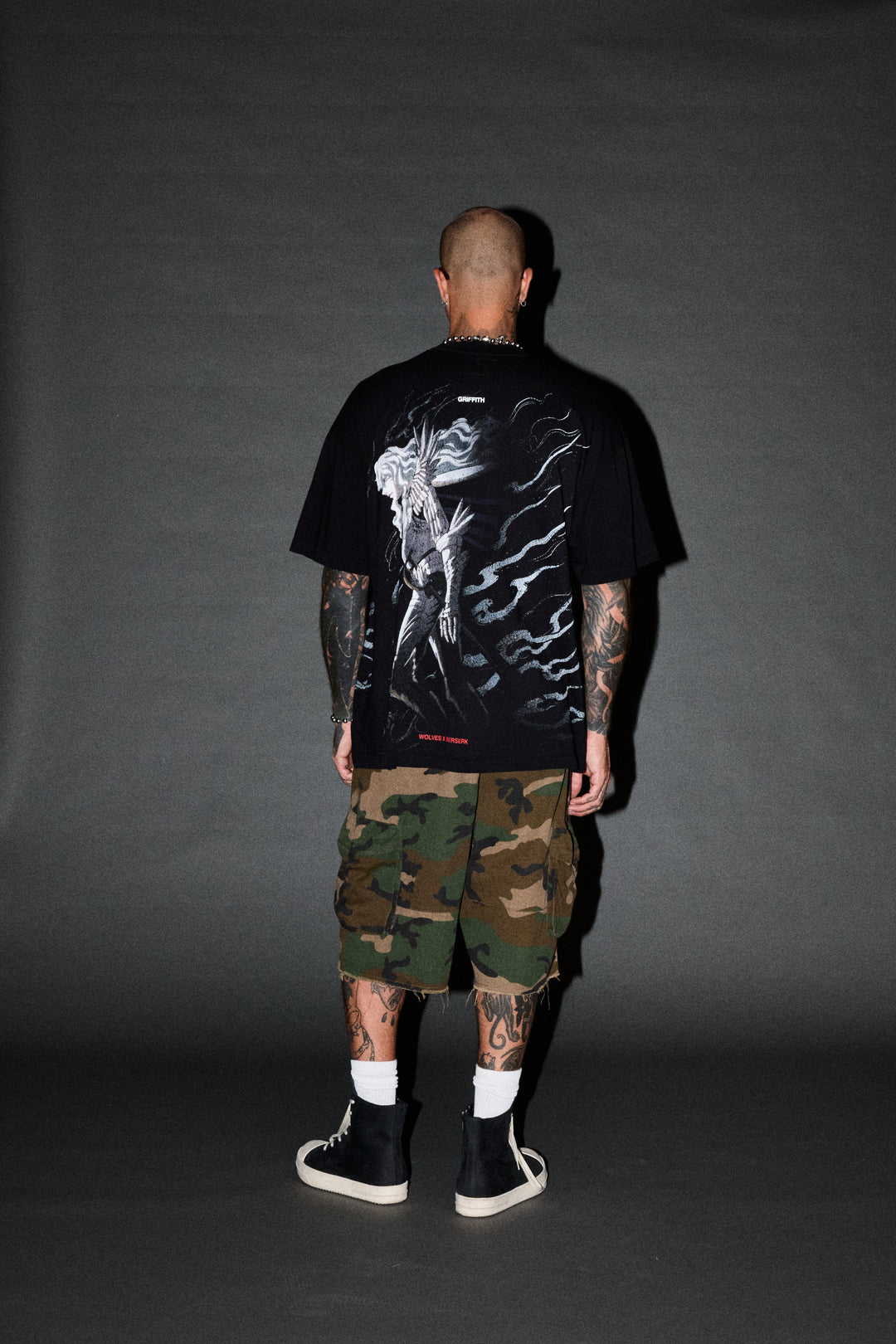 Darc Griffith "Side By Side" Series Premium Tee in Black