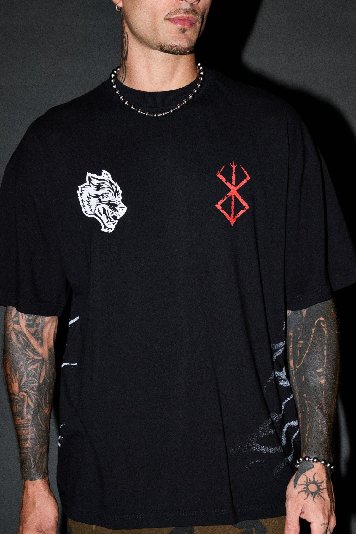 Darc Griffith "Side By Side" Series Premium Tee in Black