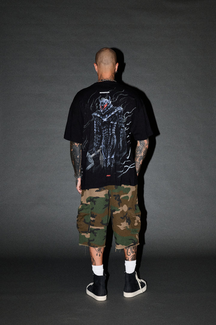 Darc Berserker "Side By Side" Series Premium Tee in Black