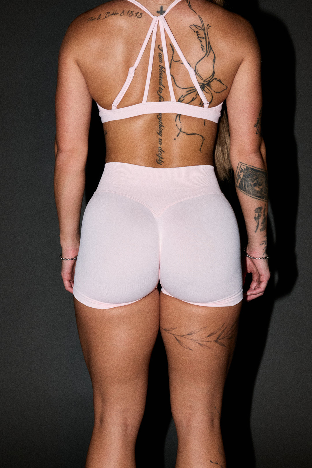 Wolf Pyramid Evey Seamless Short In Blush Pink