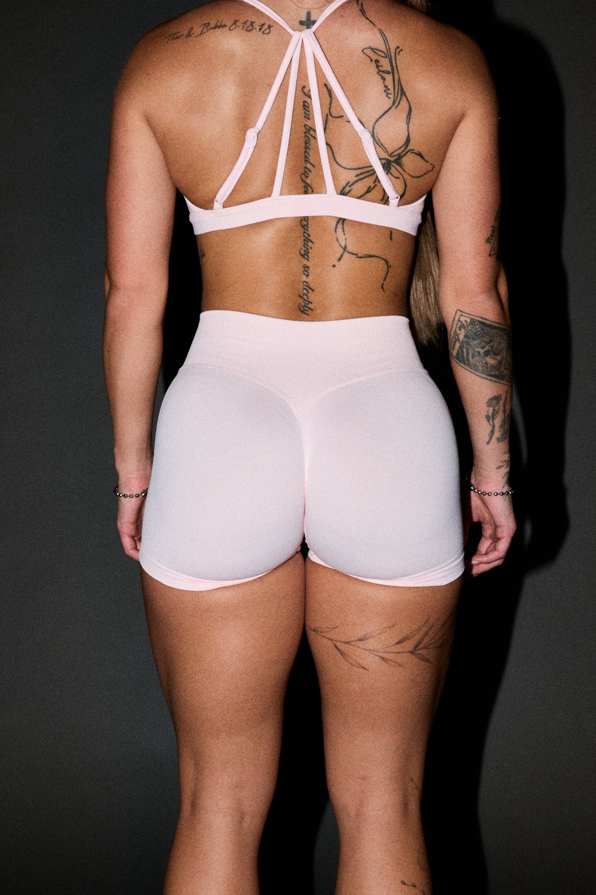 Wolf Pyramid Evey Seamless Short In Blush Pink