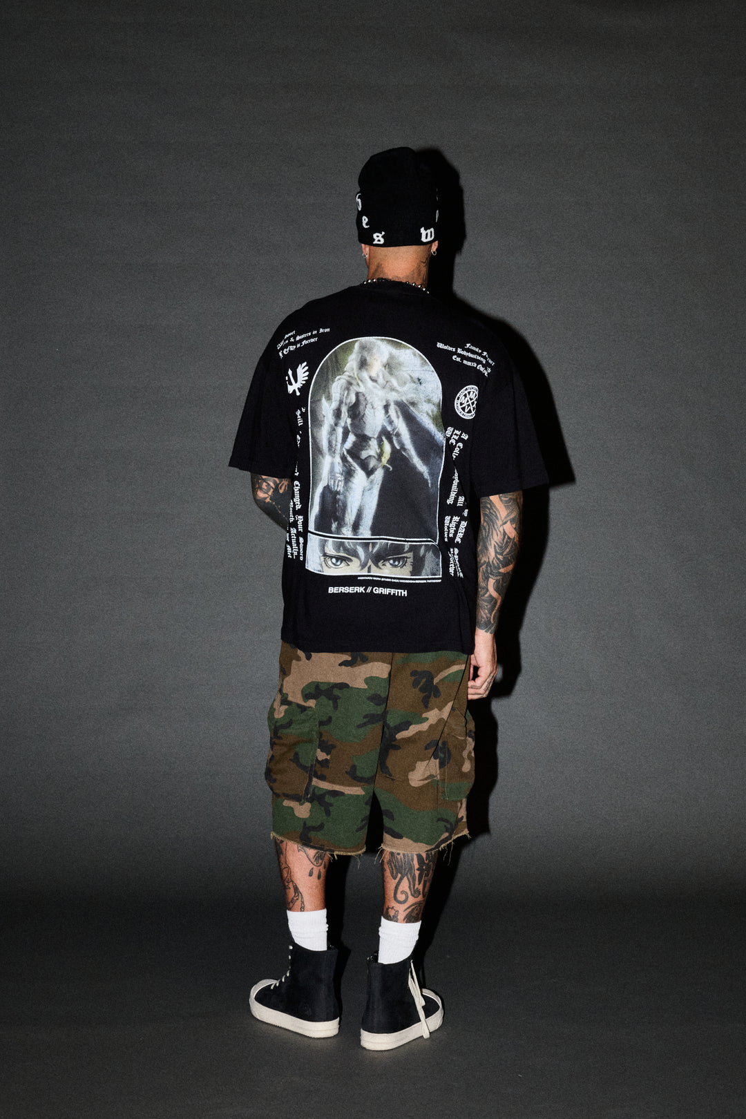 Femto "Premium" Oversized Tee in Black