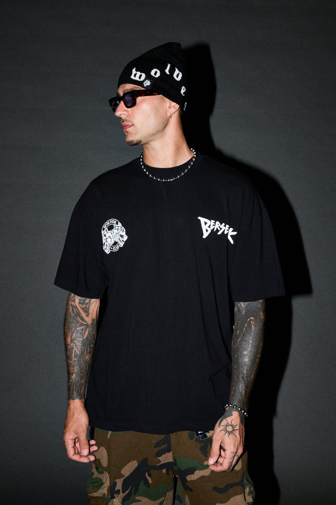 Femto "Premium" Oversized Tee in Black