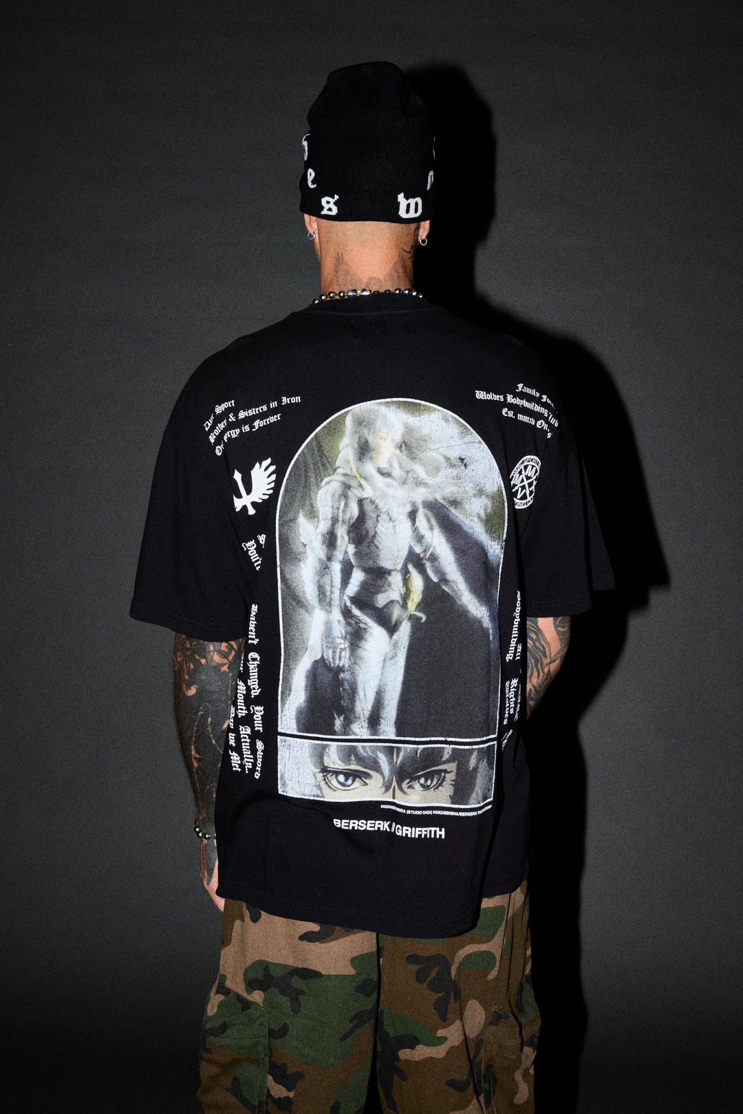 Femto "Premium" Oversized Tee in Black