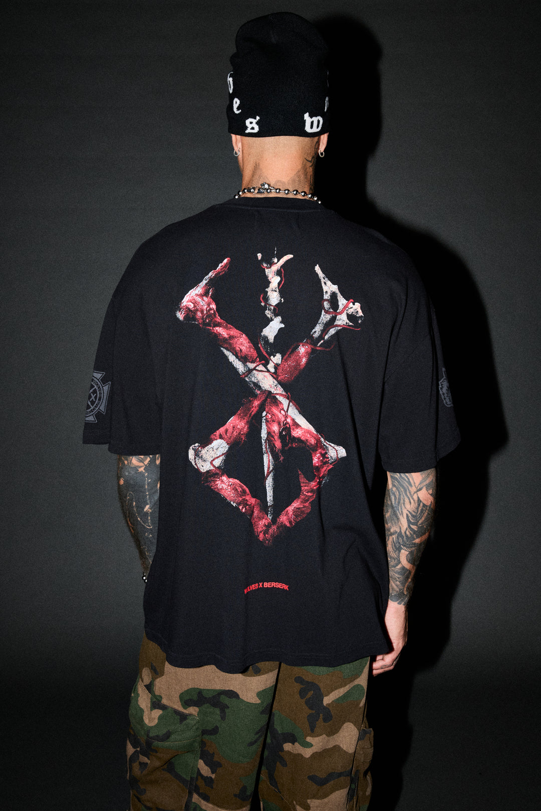 Brand of Sacrifice "Premium" Oversized Tee in Black