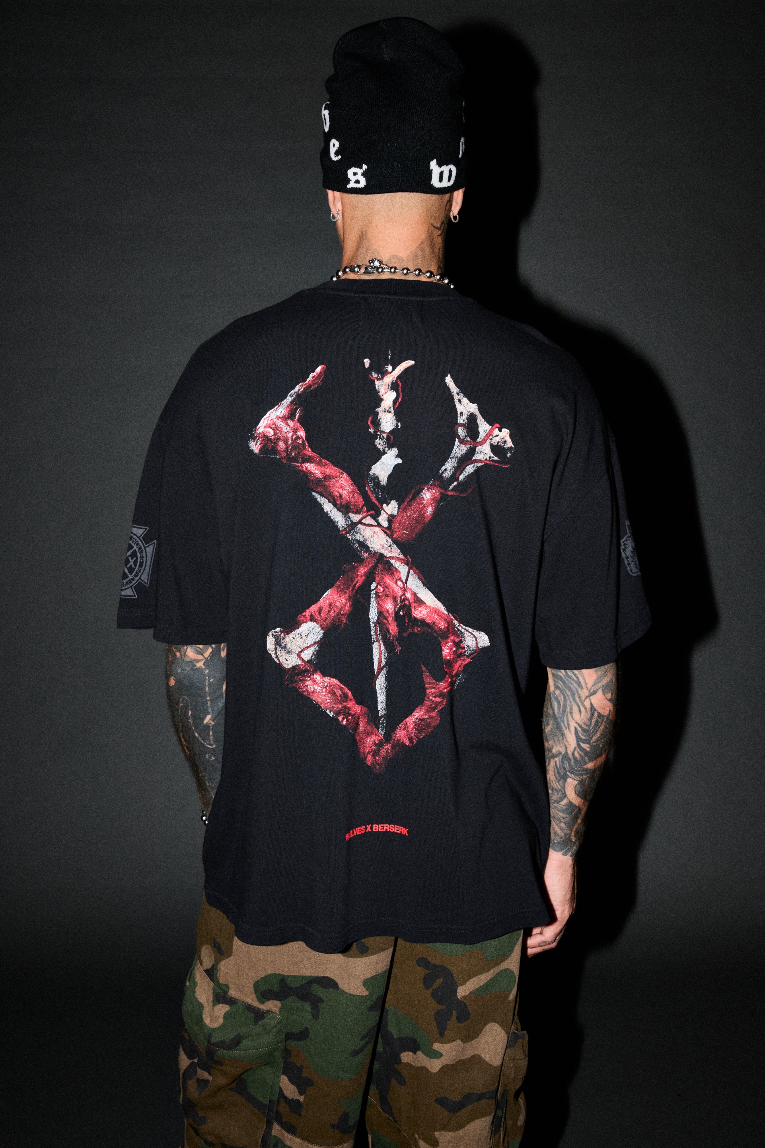 Brand of Sacrifice "Premium" Oversized Tee in Black