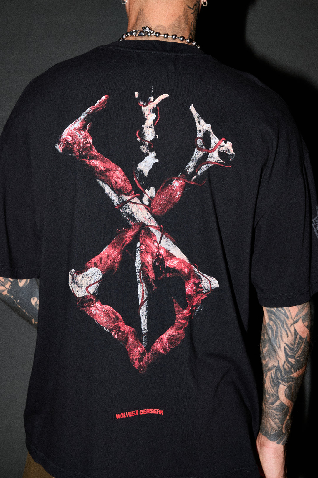 Brand of Sacrifice "Premium" Oversized Tee in Black