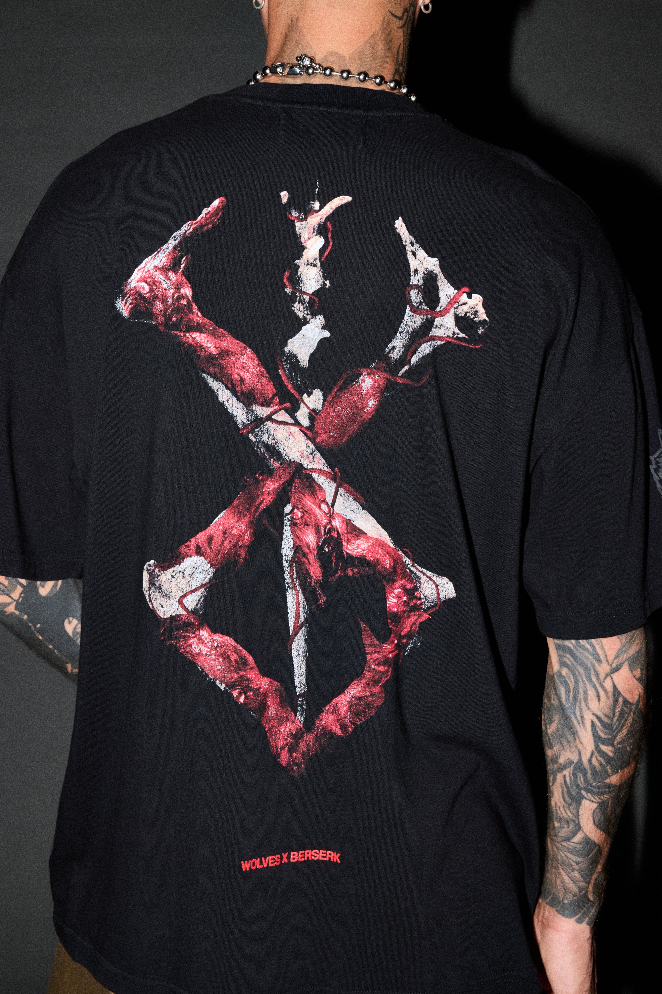 Brand of Sacrifice "Premium" Oversized Tee in Black
