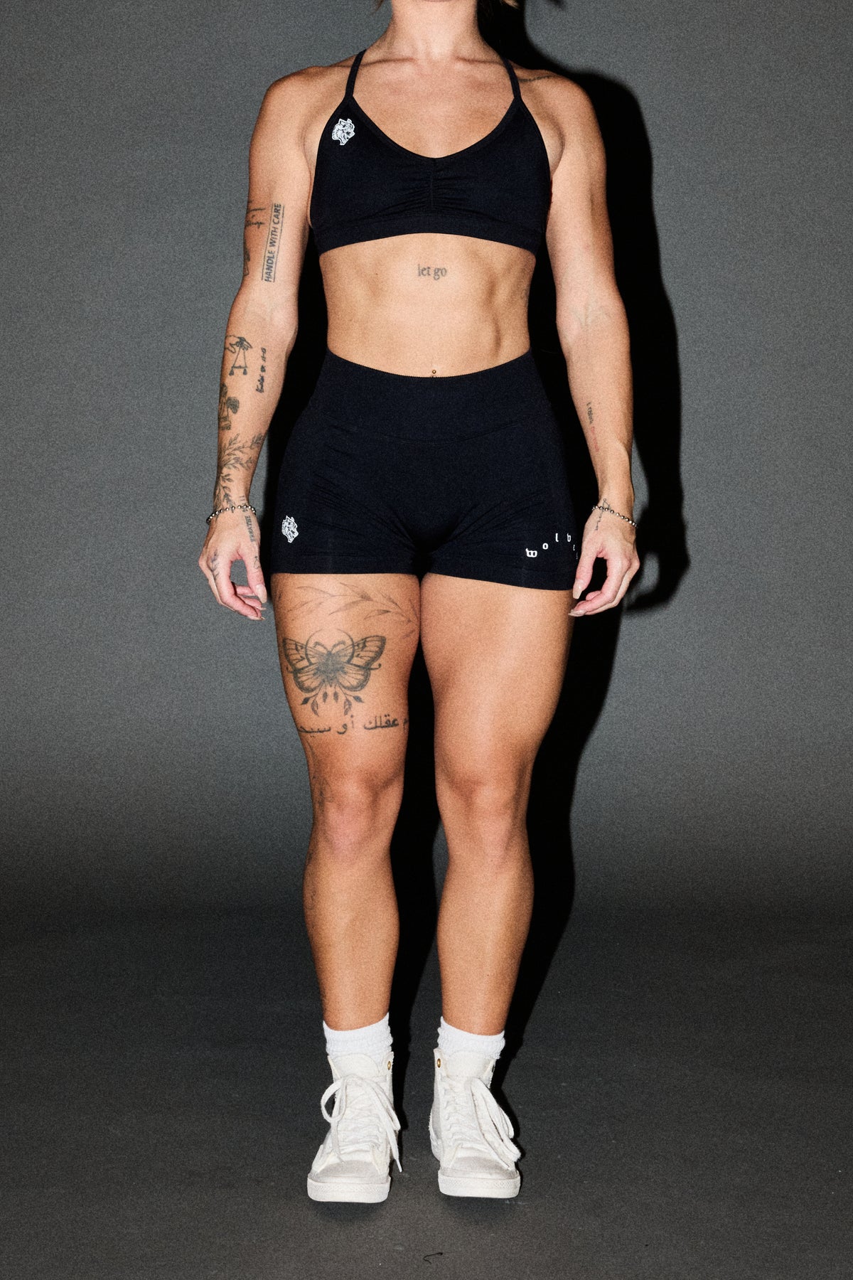 Wolf Pyramid Evey Seamless Short In Black