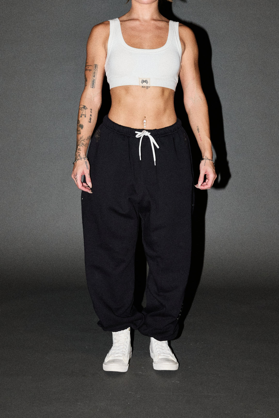 Wolves Heritage Lightweight Lounger Sweat Pants In Black