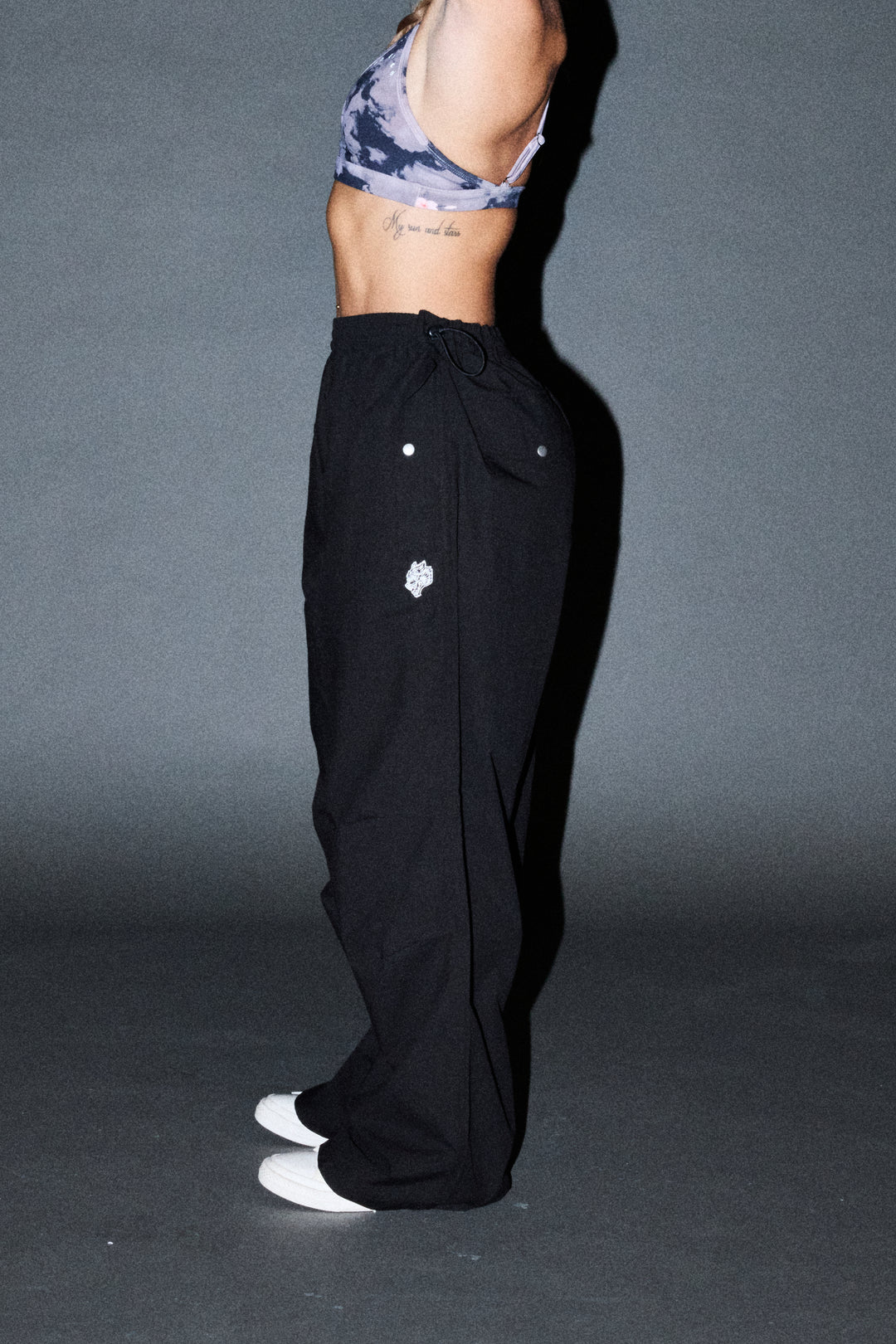 Dual Wolf Haven Pants In Black