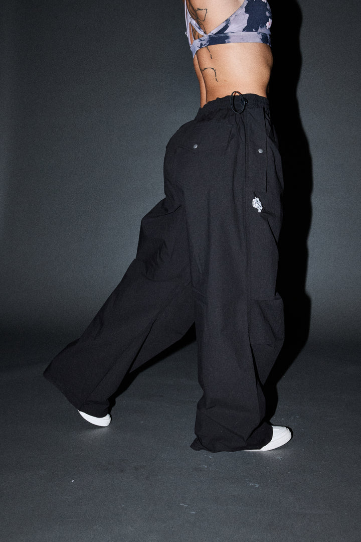 Dual Wolf Haven Pants In Black