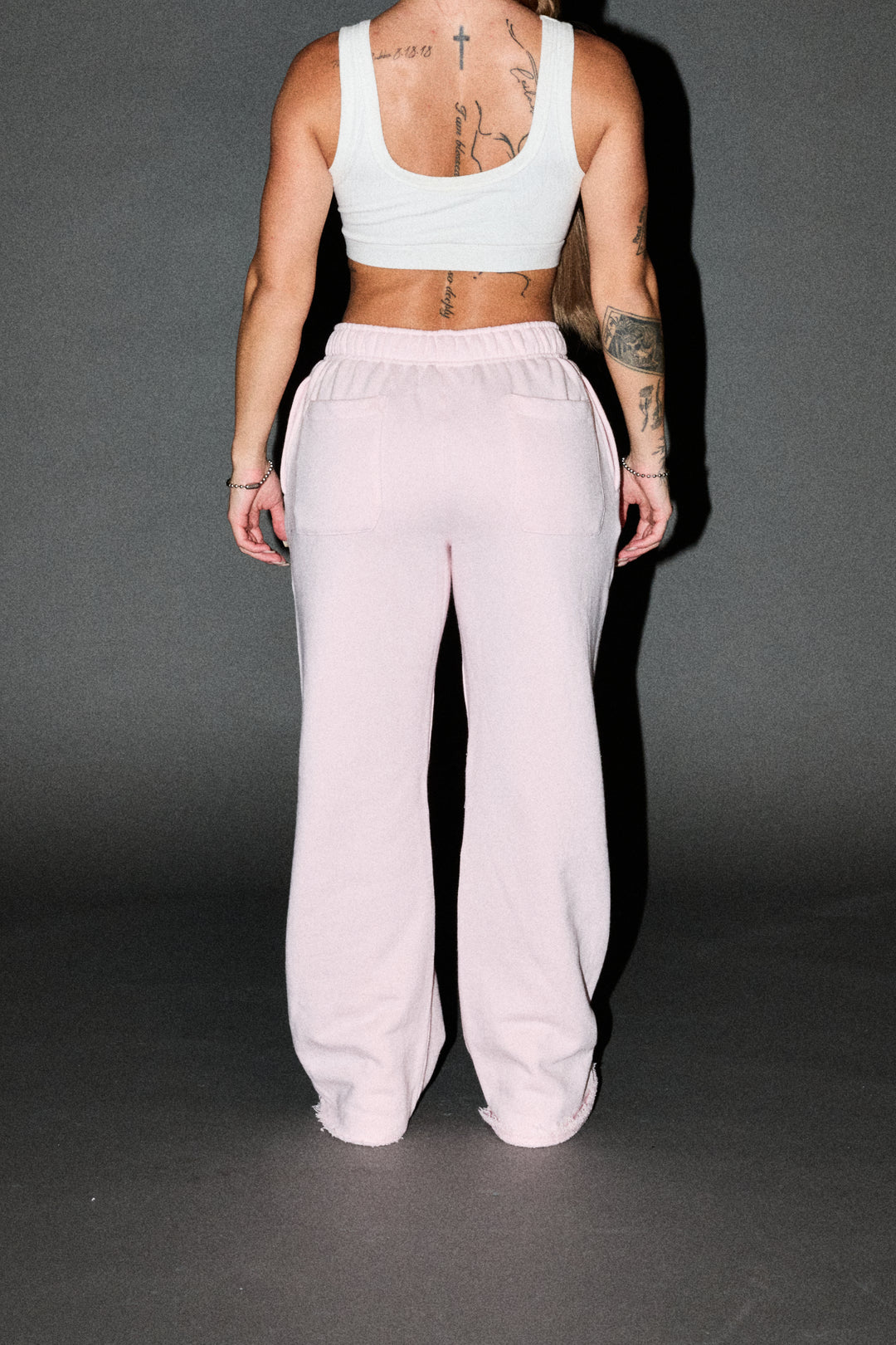 Wolf Pyramid Premium Big Cozy Sweats In Blush Pink