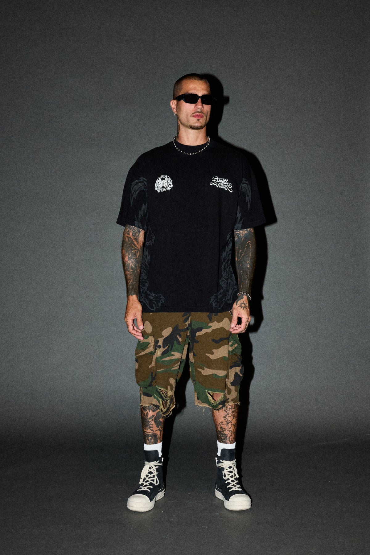 Ascension Premium Oversized Tee In Black