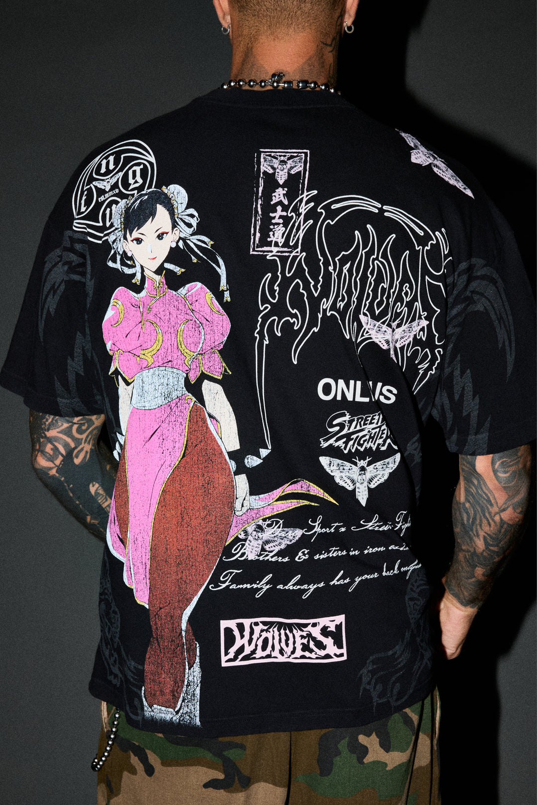 Ascension Premium Oversized Tee In Black