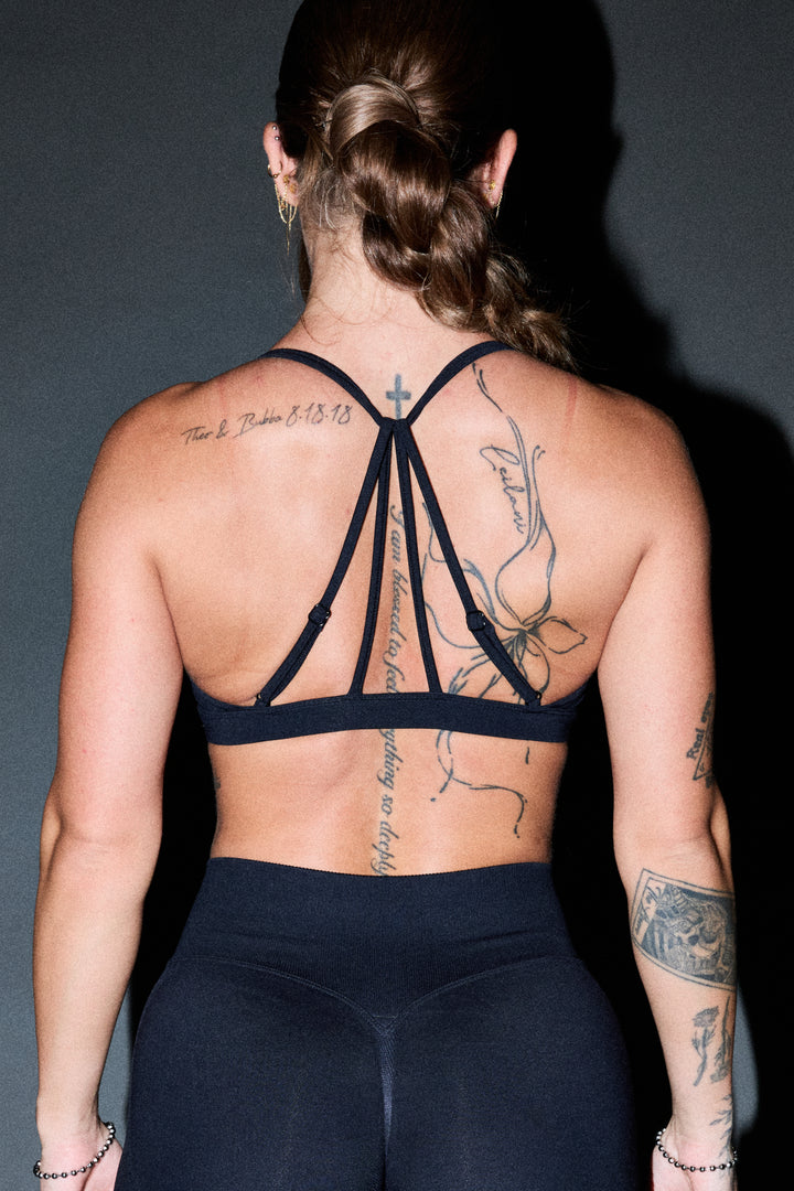 Wolf Pyramid Evey Seamless Bra In Black