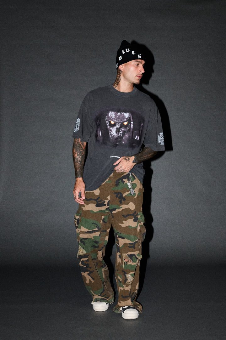 Brand of Sacrifice "Premium" Oversized Tee in Wolf Gray