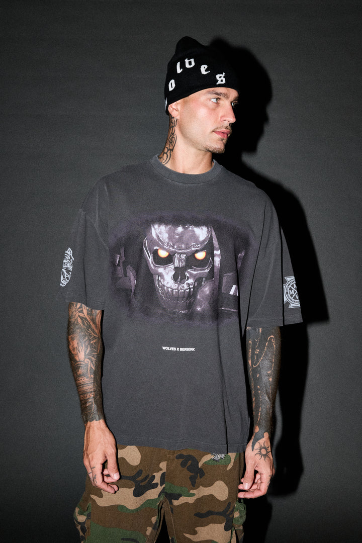 Brand of Sacrifice "Premium" Oversized Tee in Wolf Gray