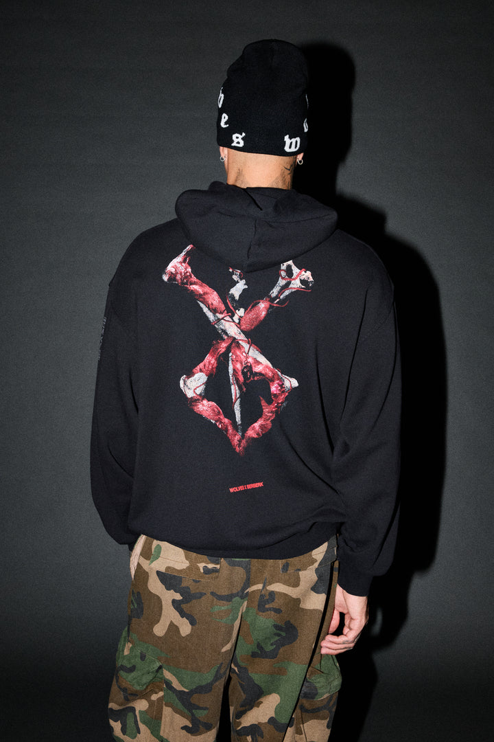 Brand of Sacrifice "Pierce" Hoodie in Black