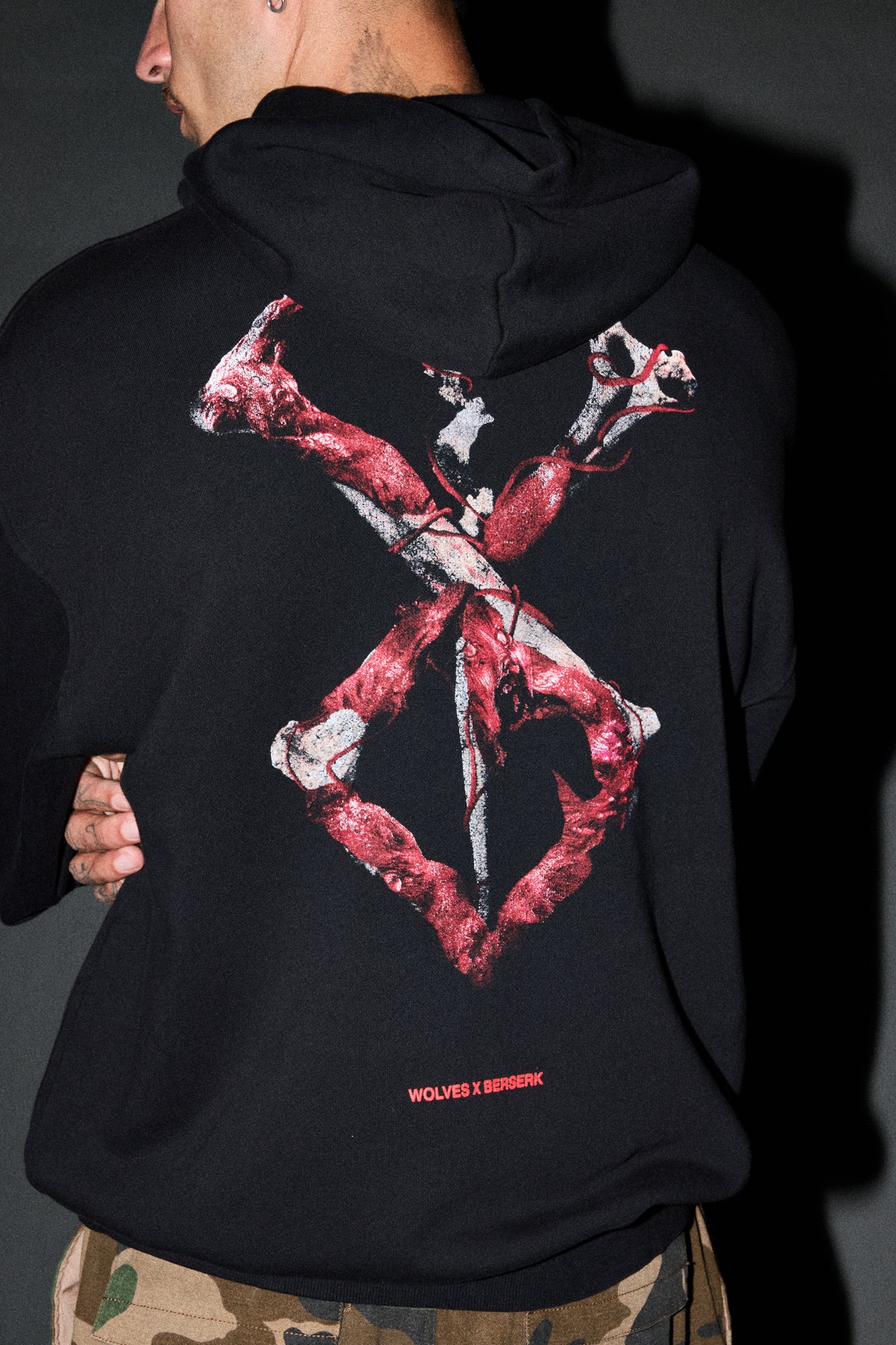 Brand of Sacrifice "Pierce" Hoodie in Black