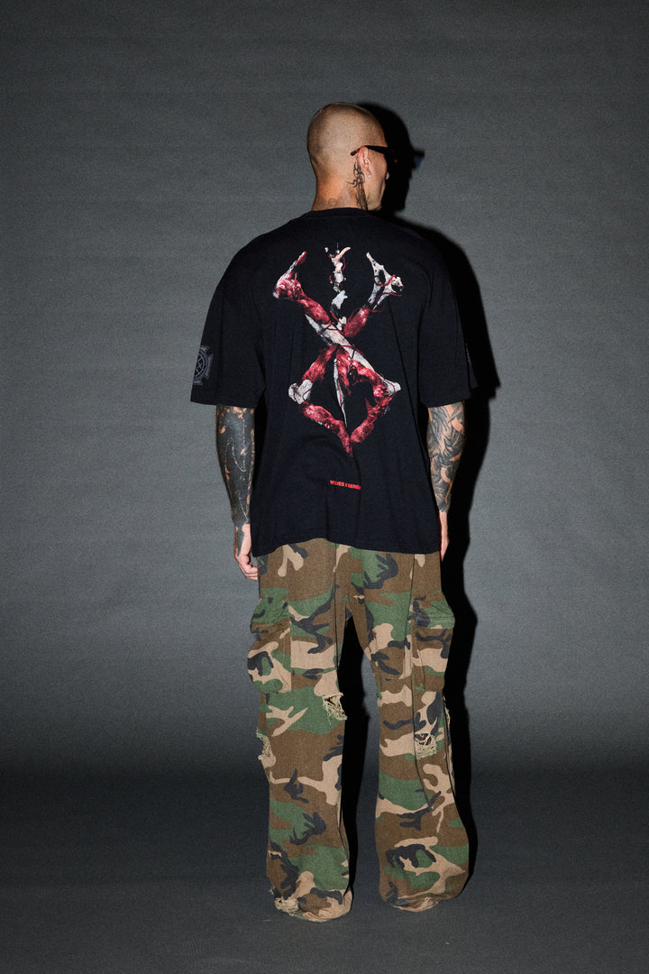 Brand of Sacrifice "Premium" Oversized Tee in Black