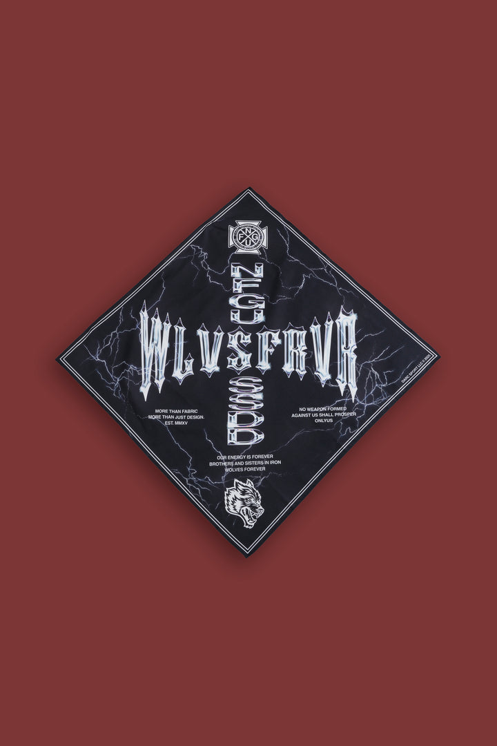 Iron Code Bandana in Black