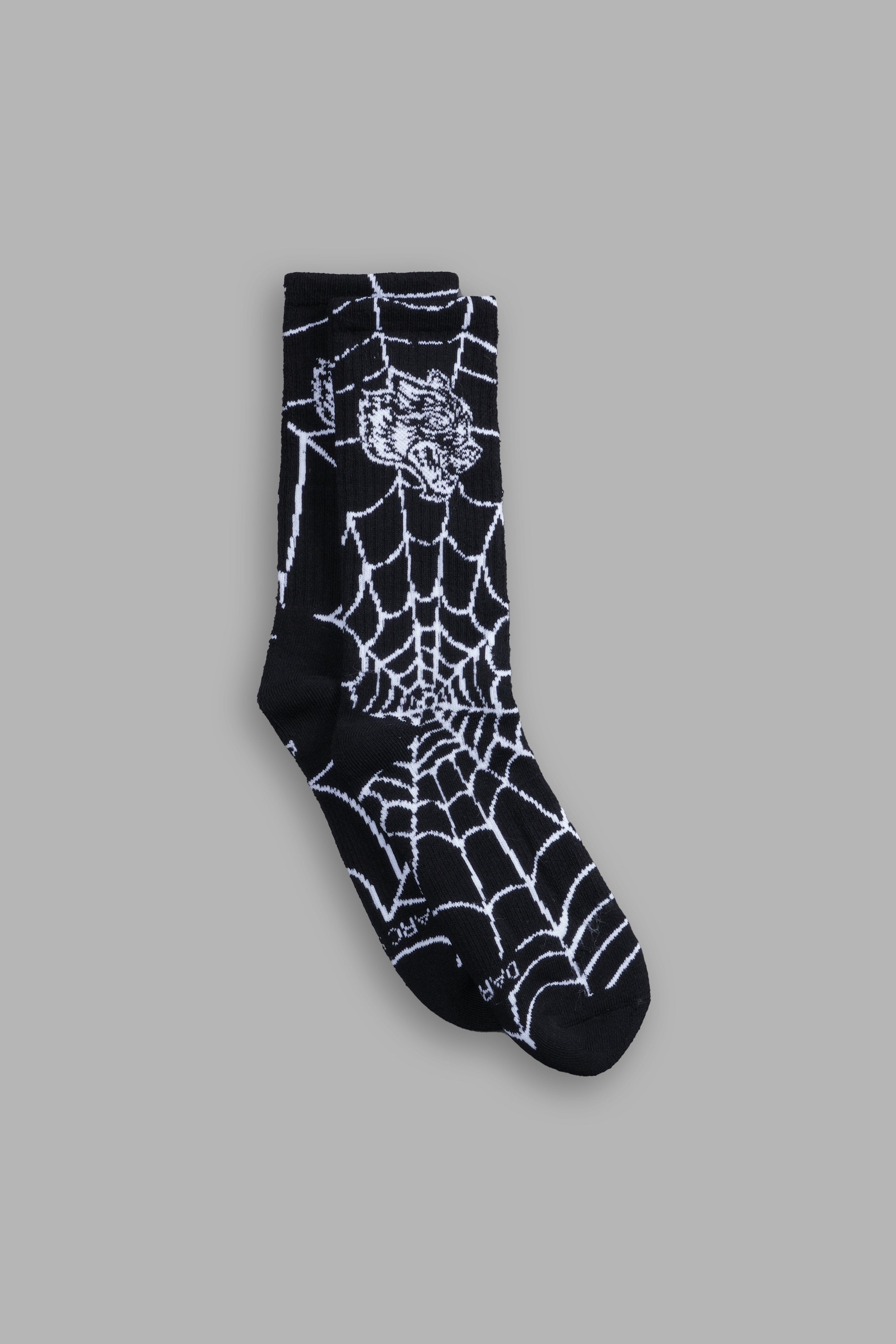 Big Wolf Web Classic Socks in Black