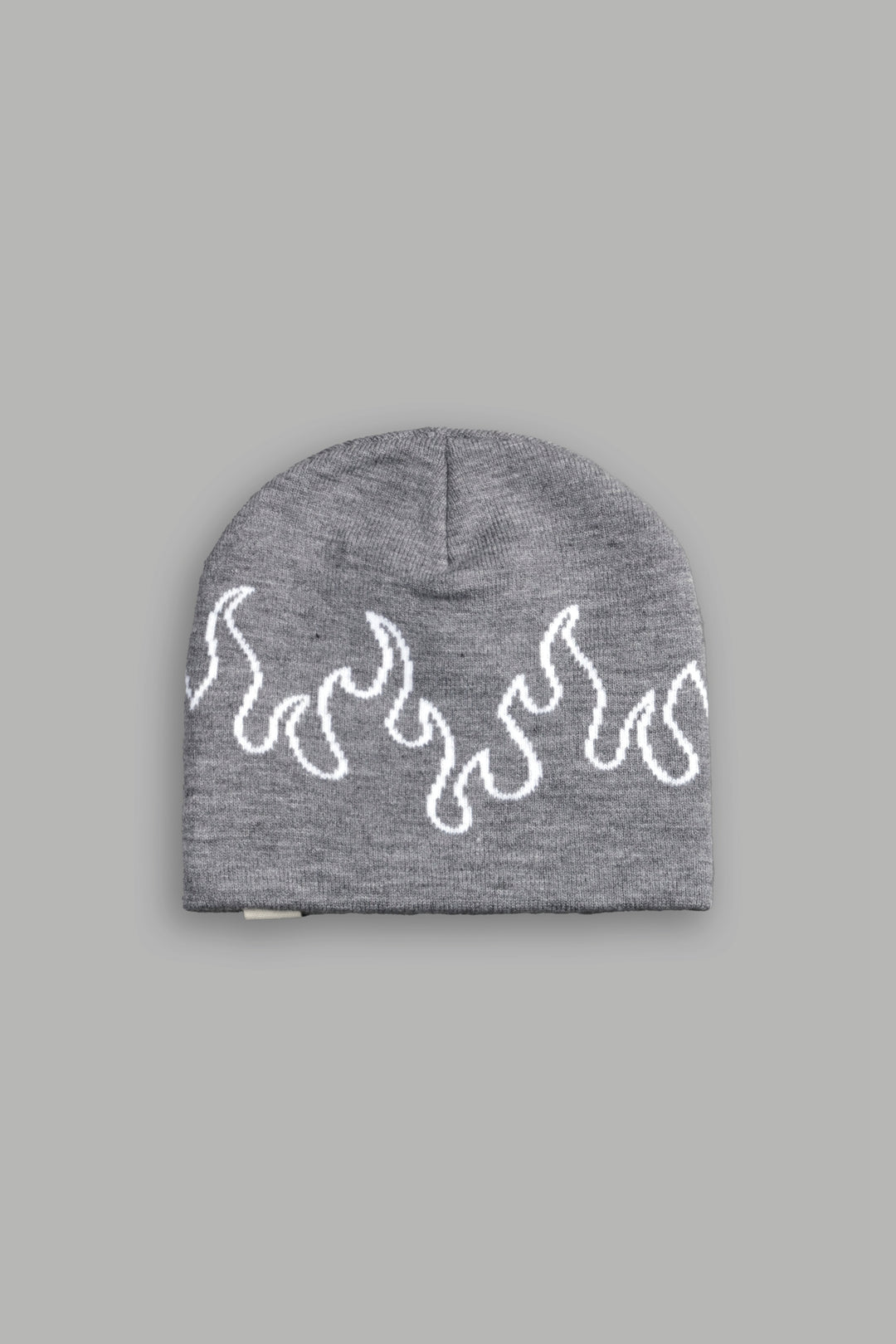 Eternal Flame Cap Beanie in Heather Gray