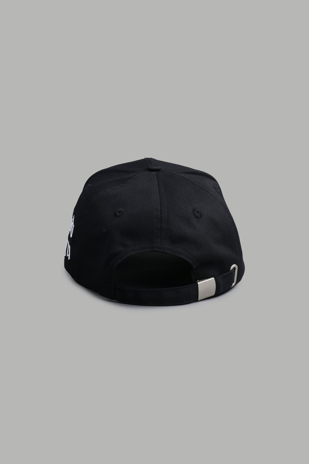 Gridiron 5 Panel Hat in Black