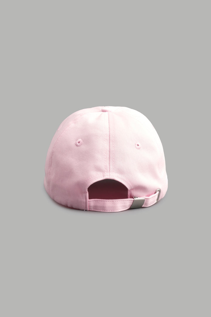 Wolf Head Forever Dad Hat V2 in Cherry Blossom