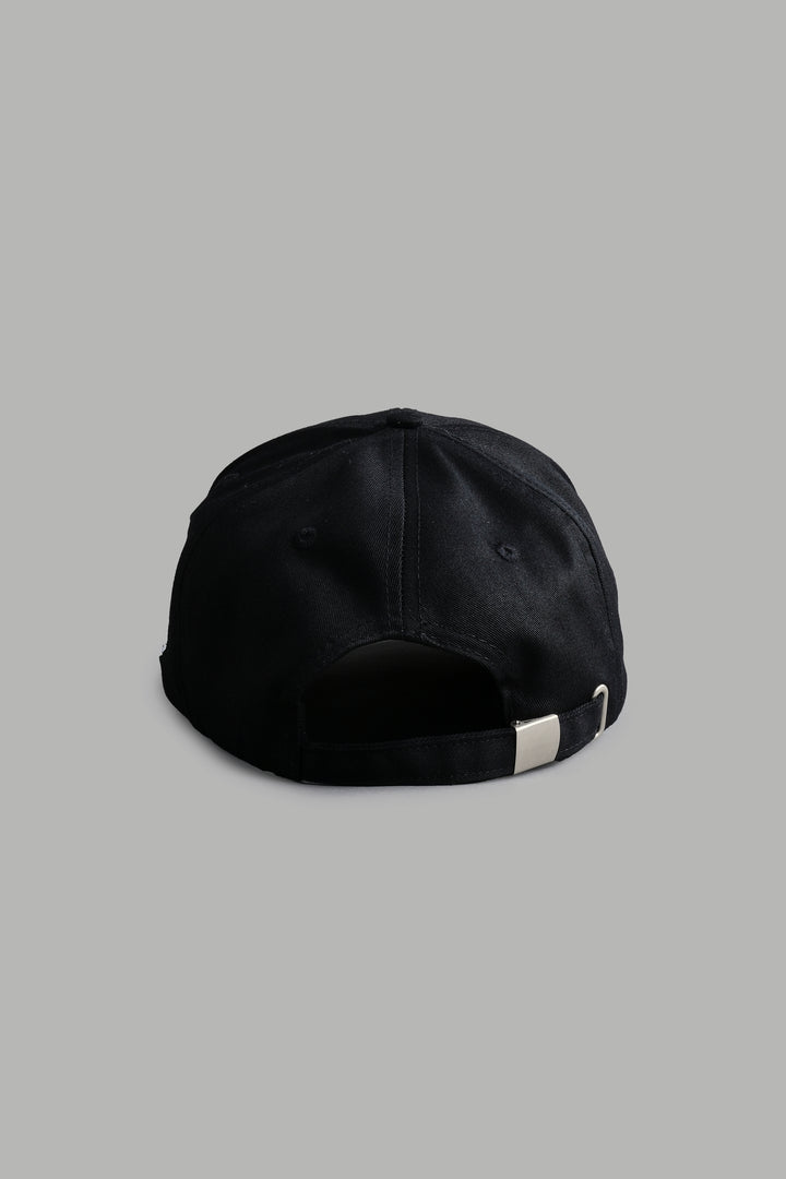 No Weapon 5 Panel Hat in Black