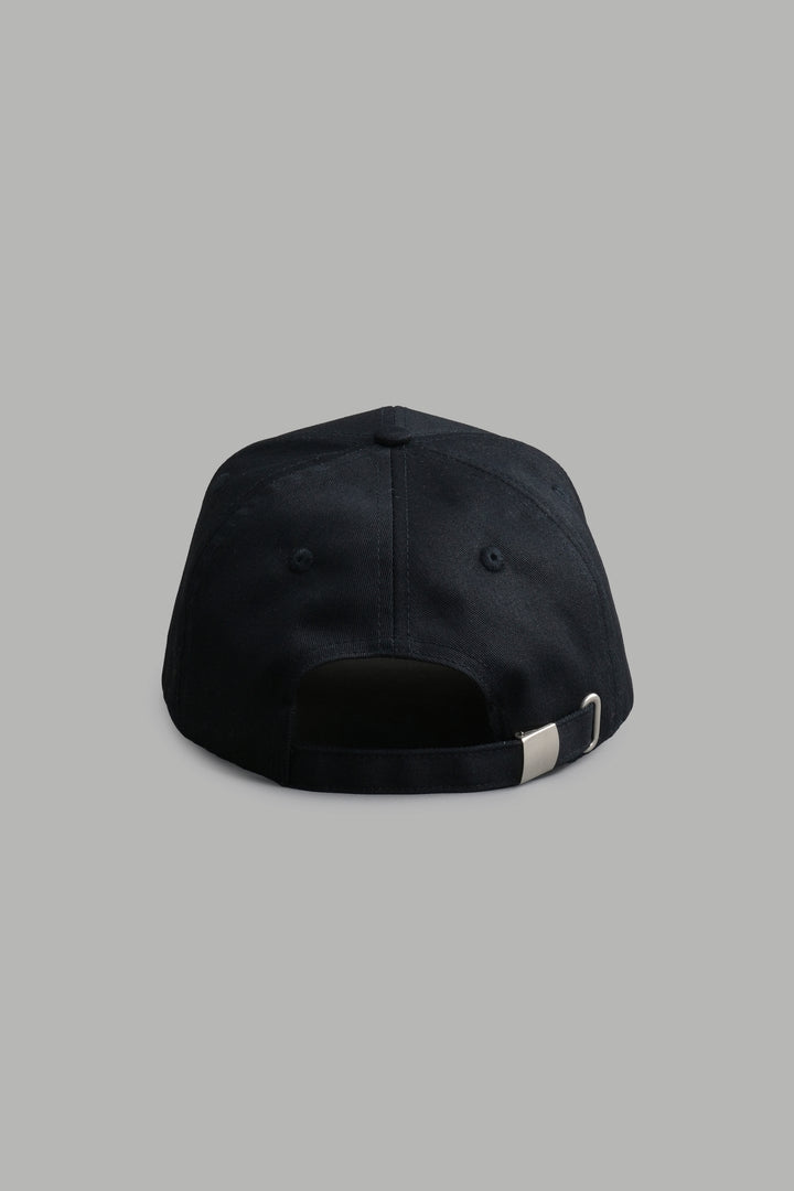 Wolf Head 5 Panel Hat in Black/Clay Leopard