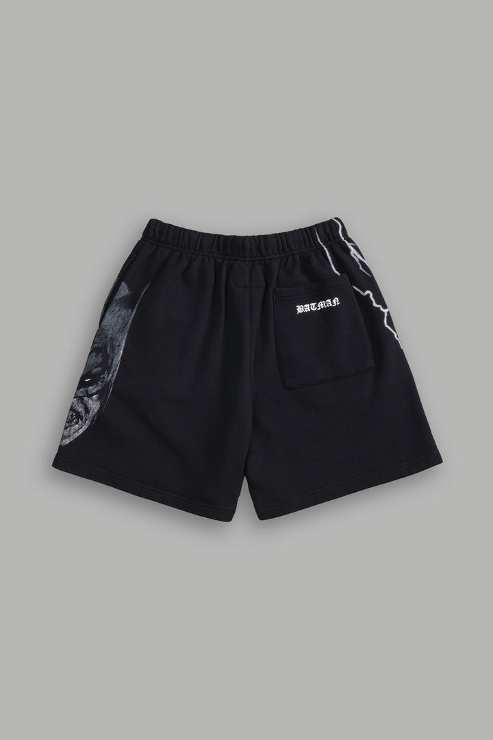 Unleashed Post Lounge Sweat Shorts in Black