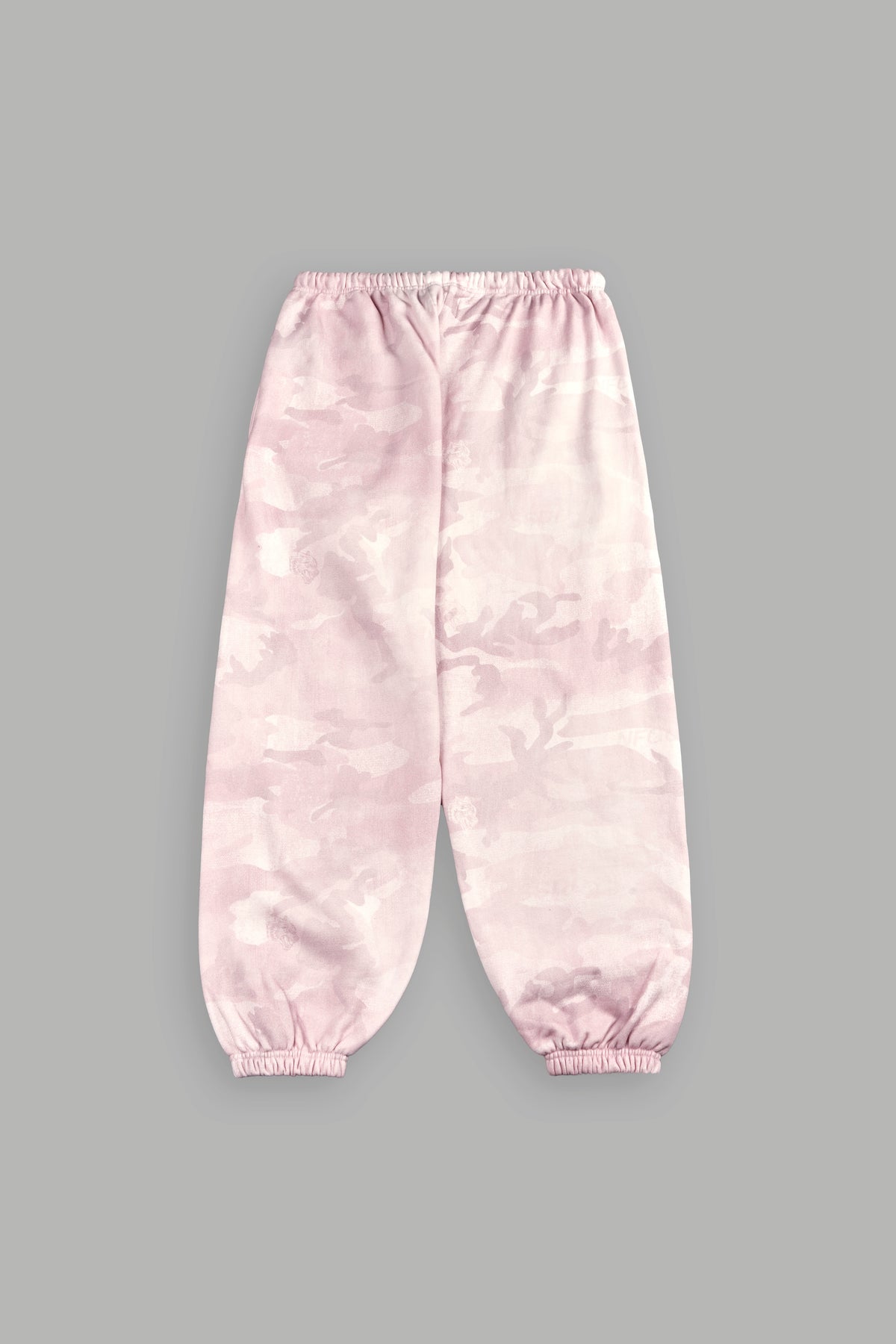 Dual Lightweight Lounger Sweat Pants In Blush Vintage Woodland Camo