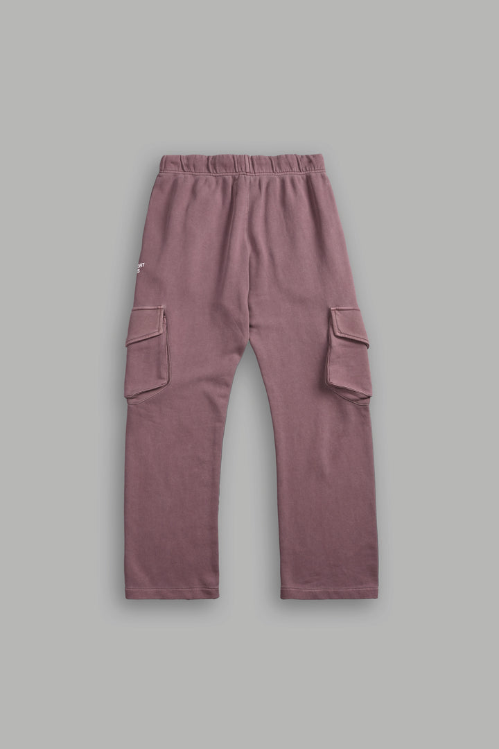 Darc Sport Wolves Bigelow Cargo Sweat Pants in Mauve