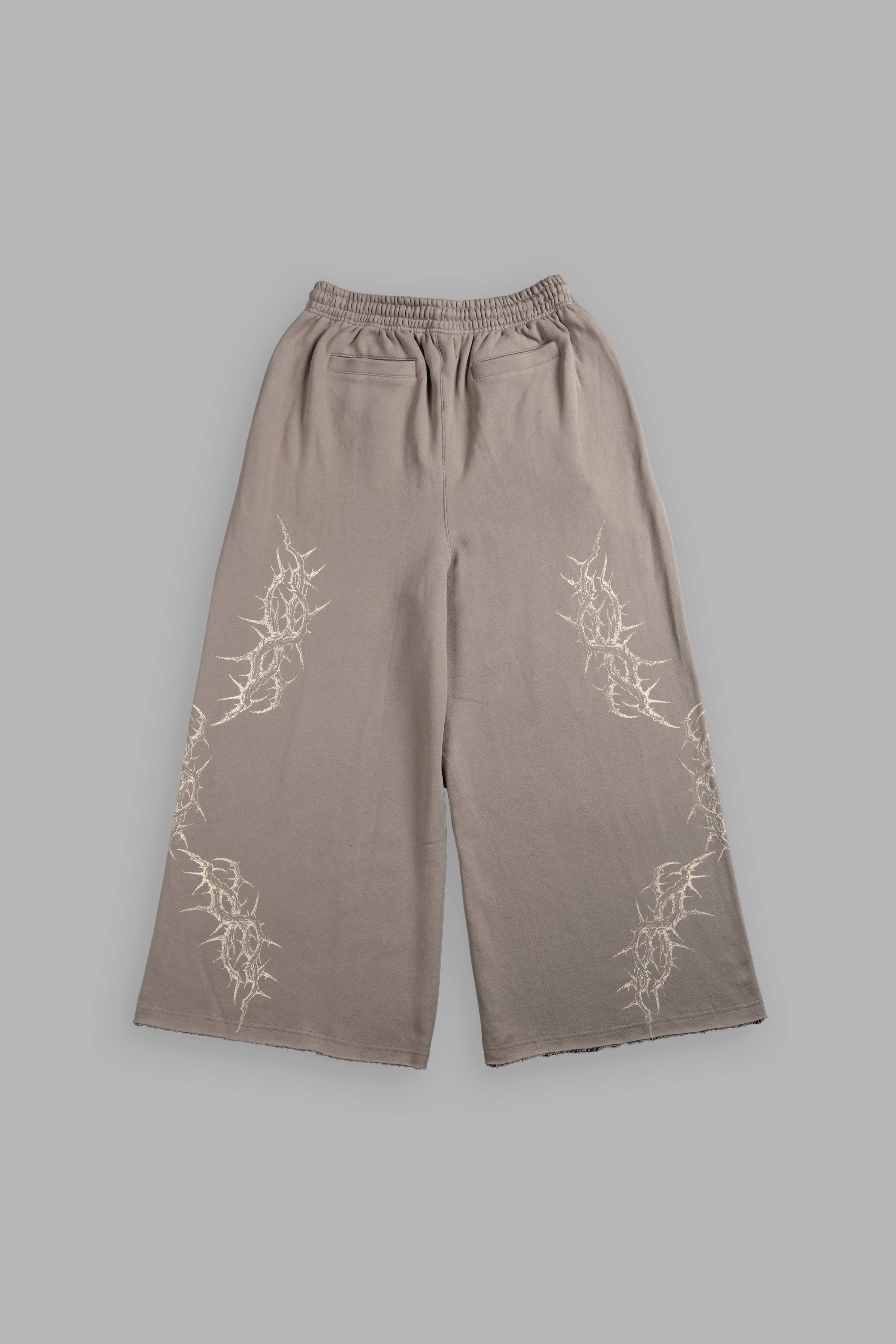 Thorns Oversized Omen Sweat Pants in Taupe