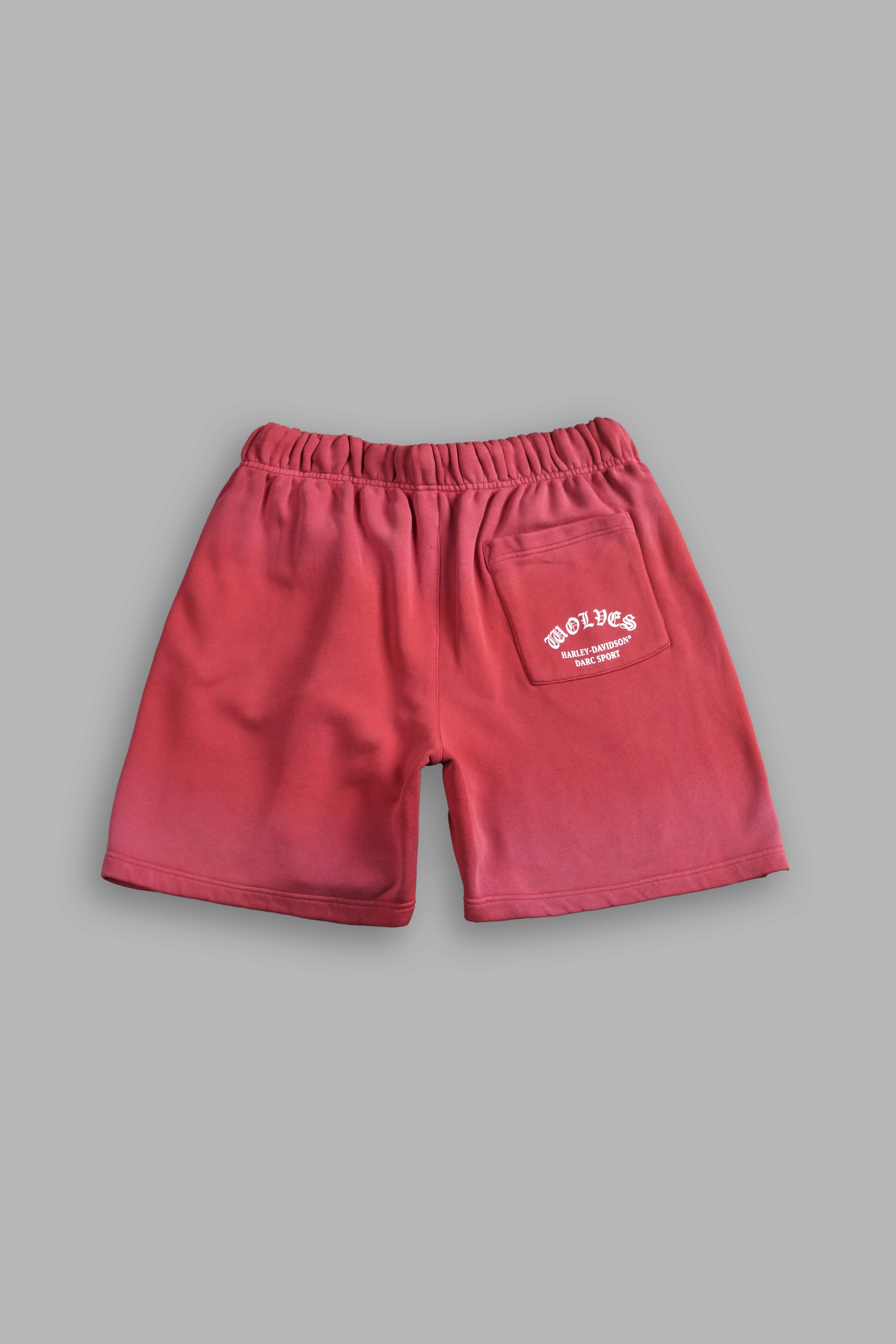 Harley-Davidson Wolves Oversized Post Lounge Sweat Shorts V2 in