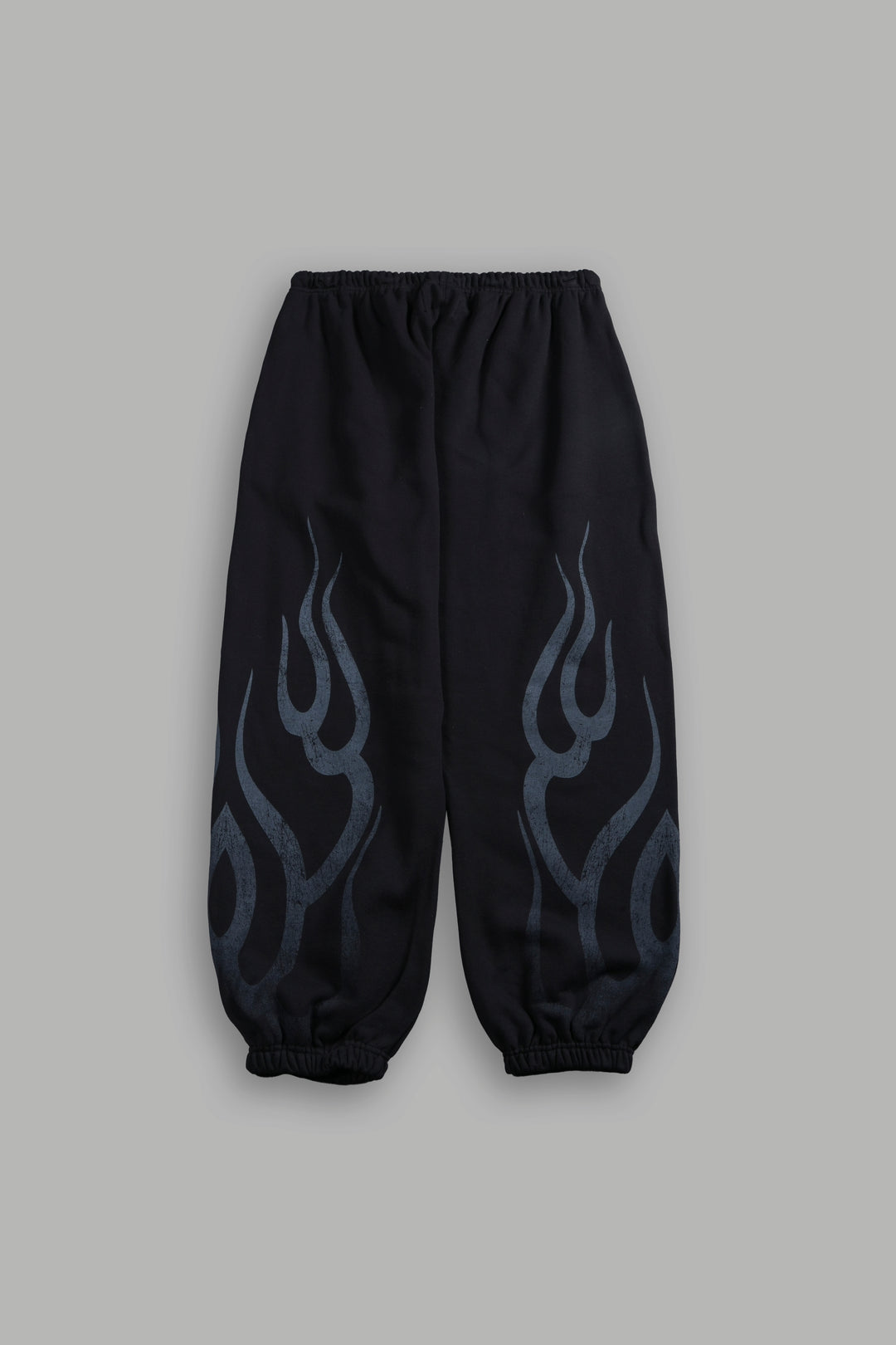 Hollow Flame Lightweight Lounger Sweat Pants in Black
