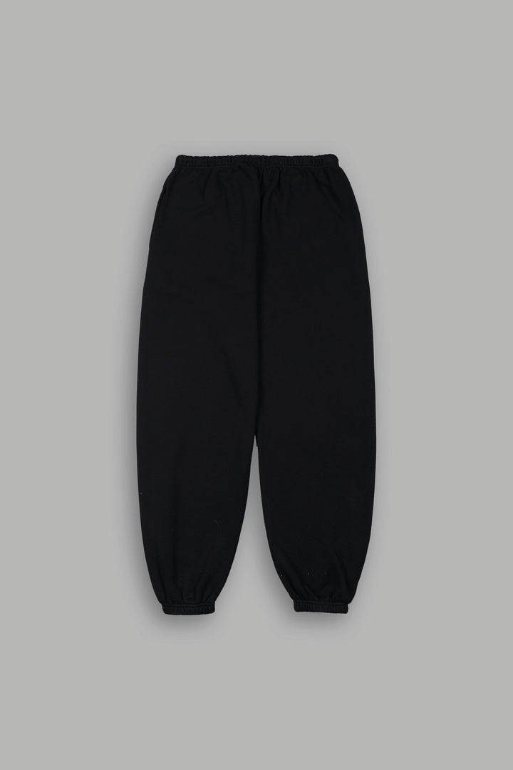 Wolves Forever Lightweight Lounger Sweat Pants in Black