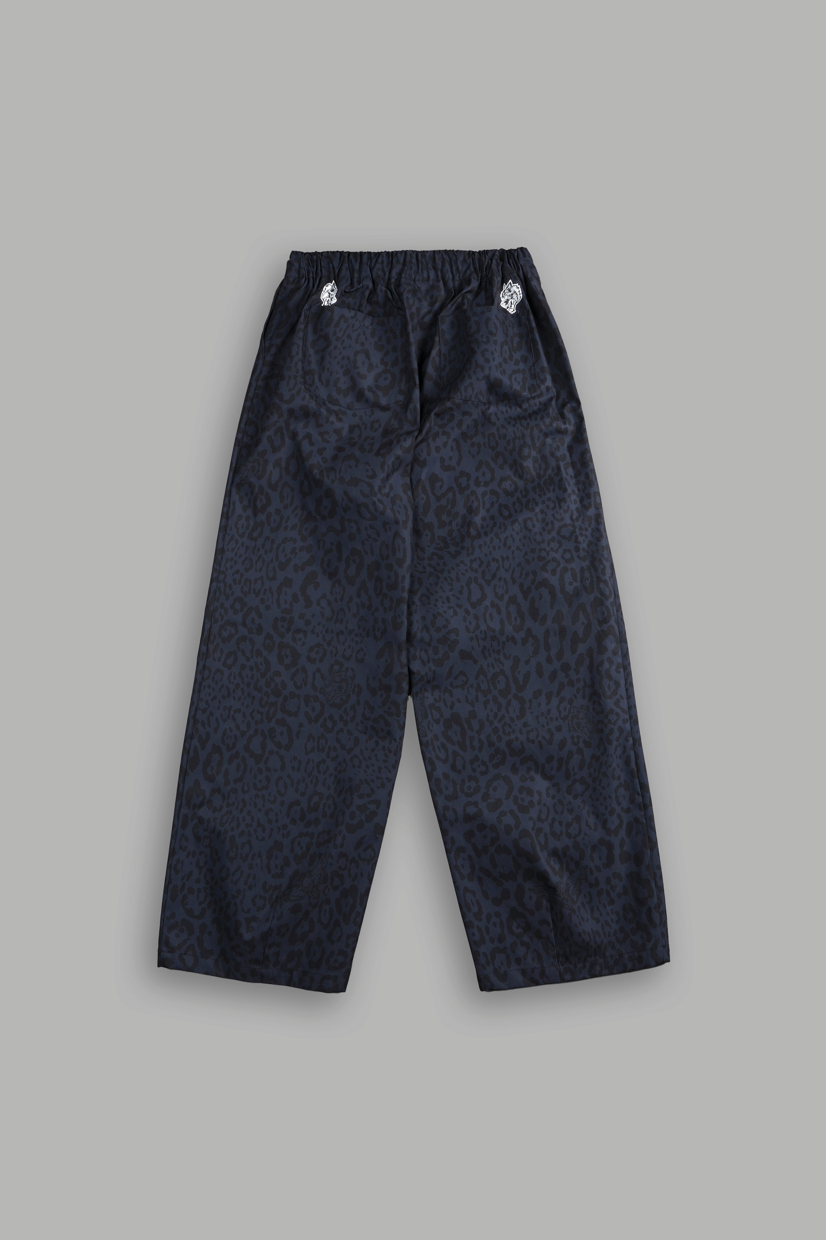 Loyalty Patch Hadi Pants in Charcoal Leopard