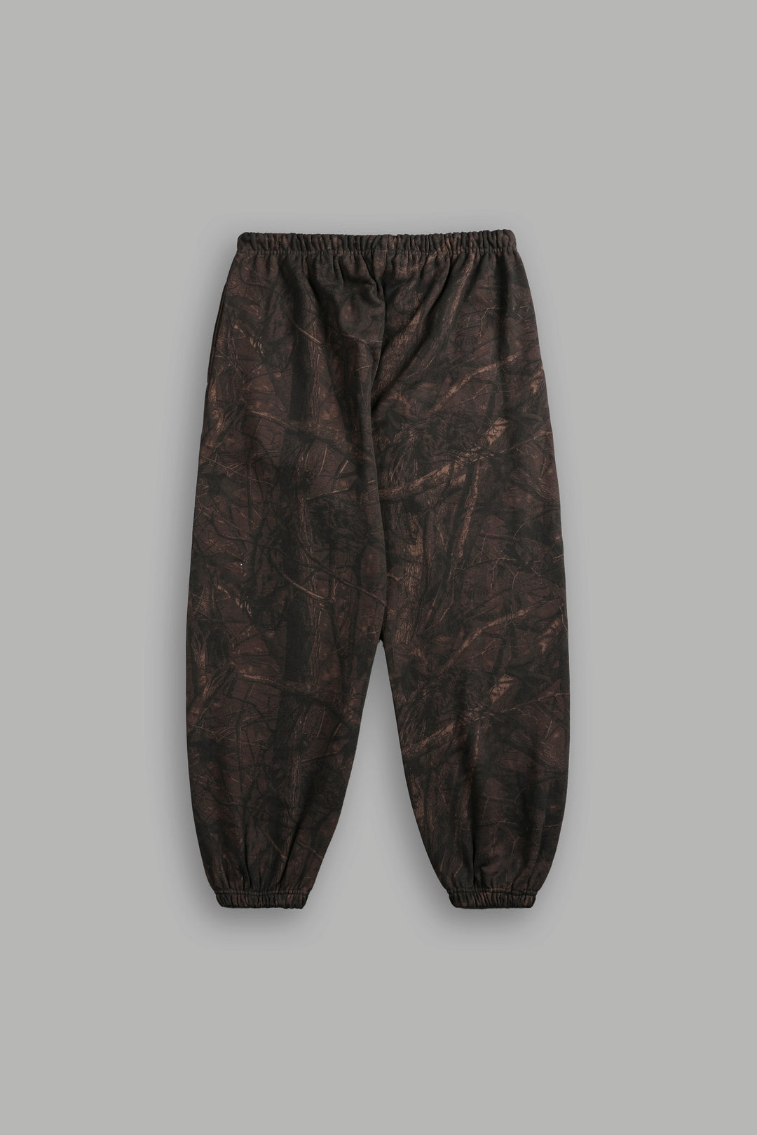 Dual Lounger Sweat Pants in Brown Driftwood Forest Camo