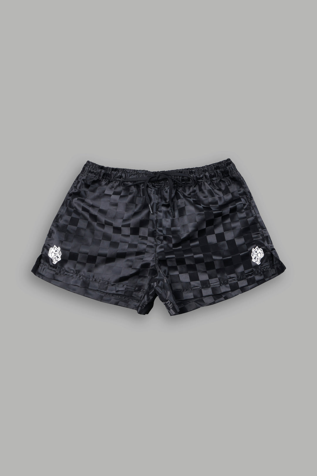 Dual Wolf Roxie Run Shorts In Black